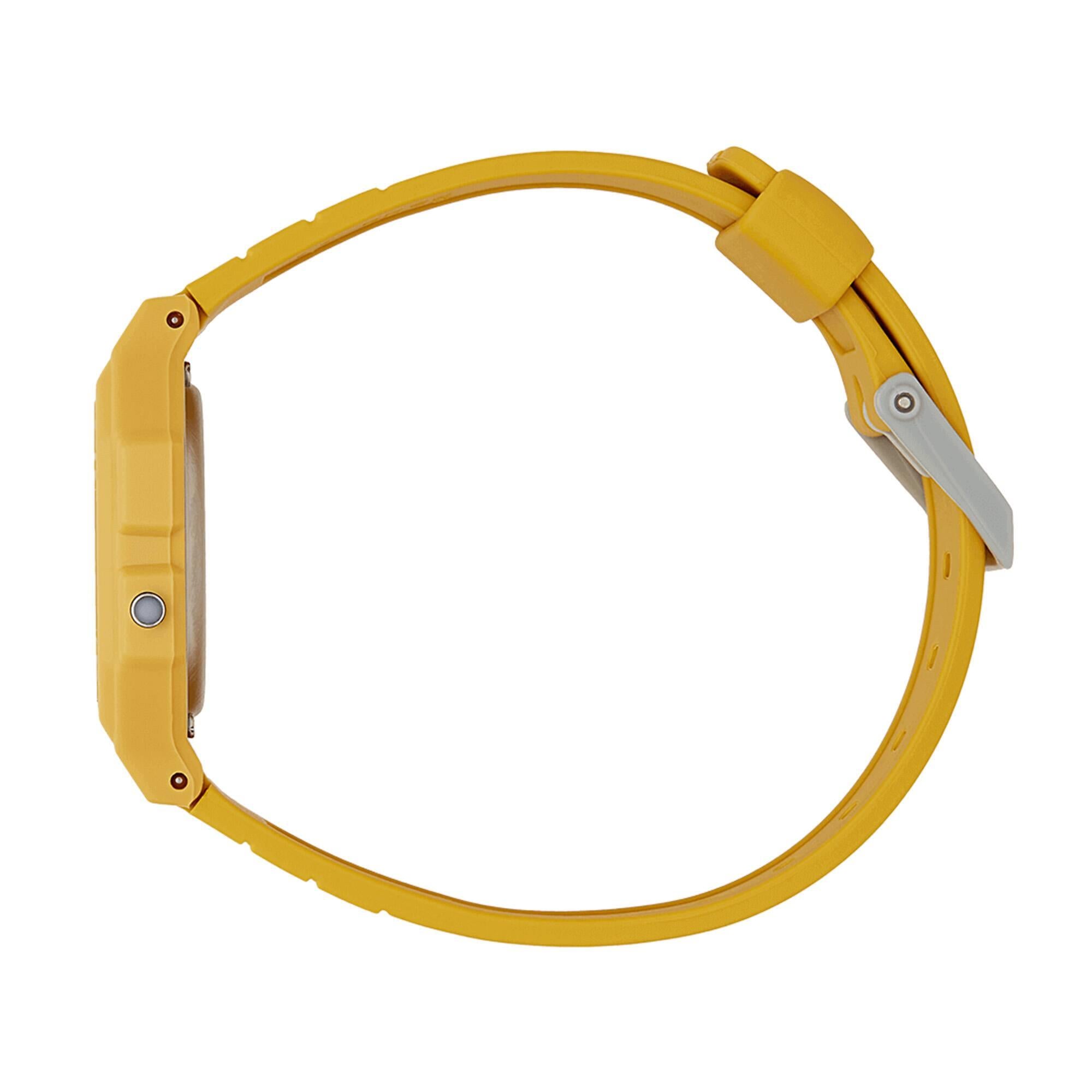 Casio Vintage Digital Mustard Yellow Resin Strap Unisex Watch F-91WC-9AEF