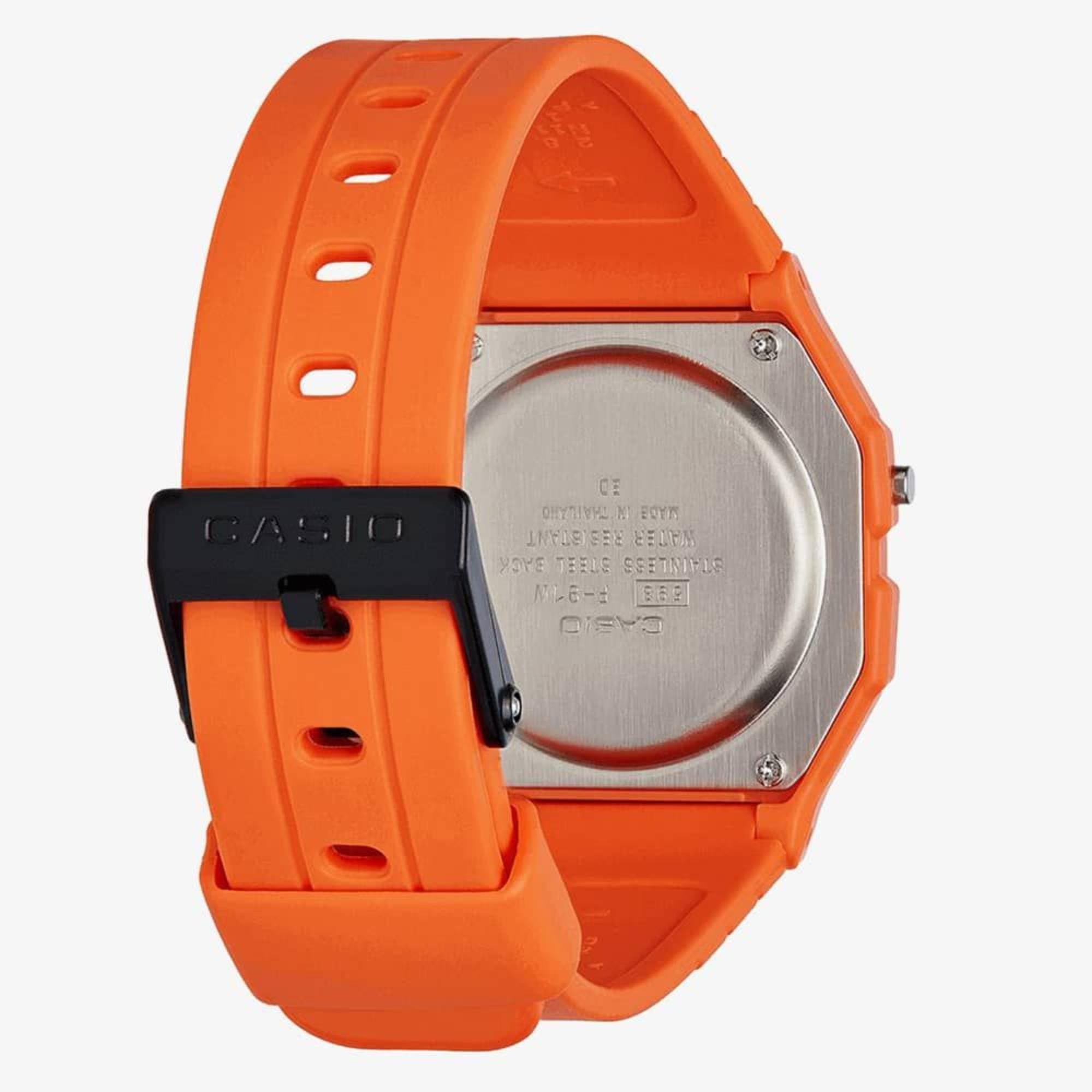 Casio Vintage Quartz Digital Resin Strap Unisex Watch F-91WC-4A2EF