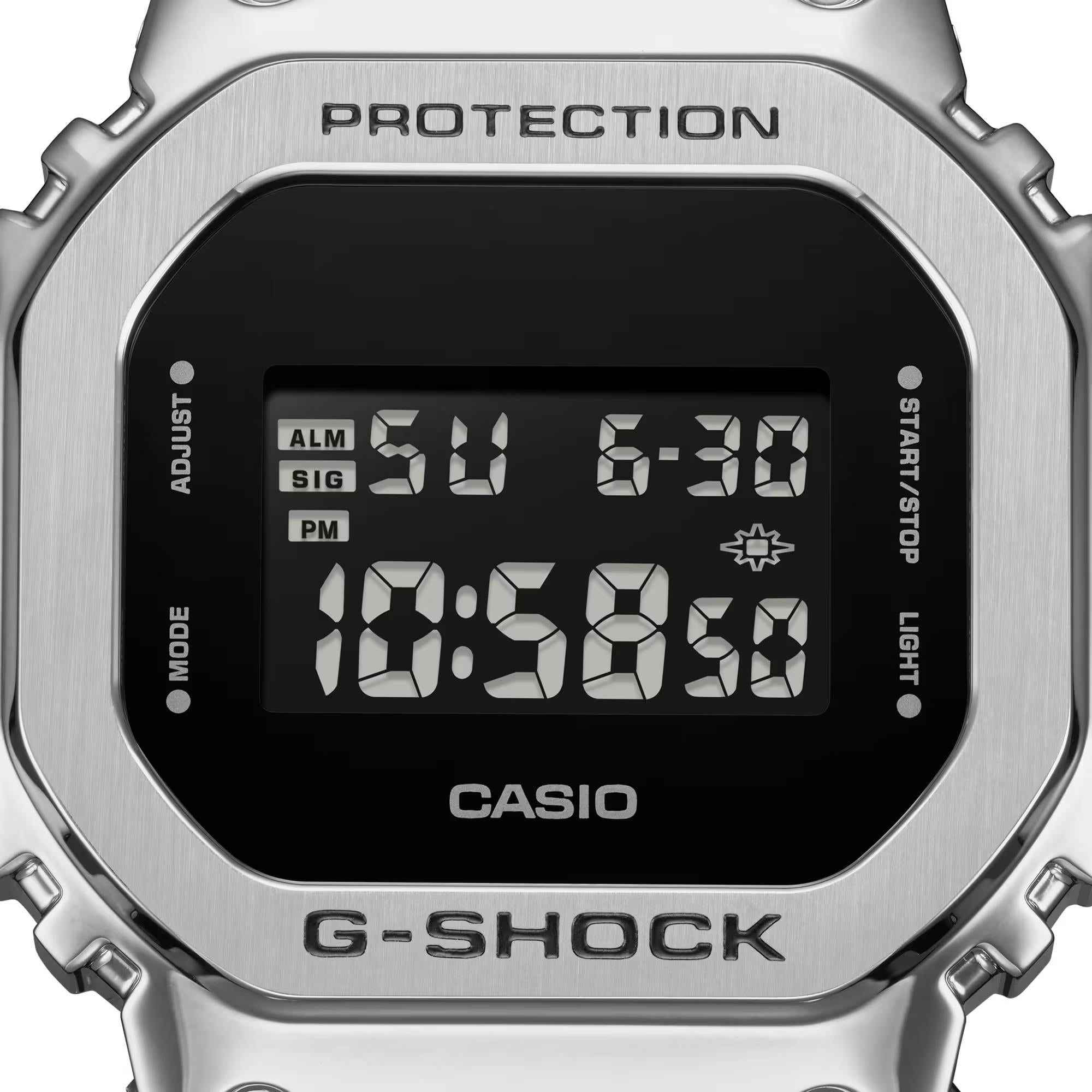 Casio G-Shock The Origin Digital Resin Strap Men's Watch GM-5600U-1ER