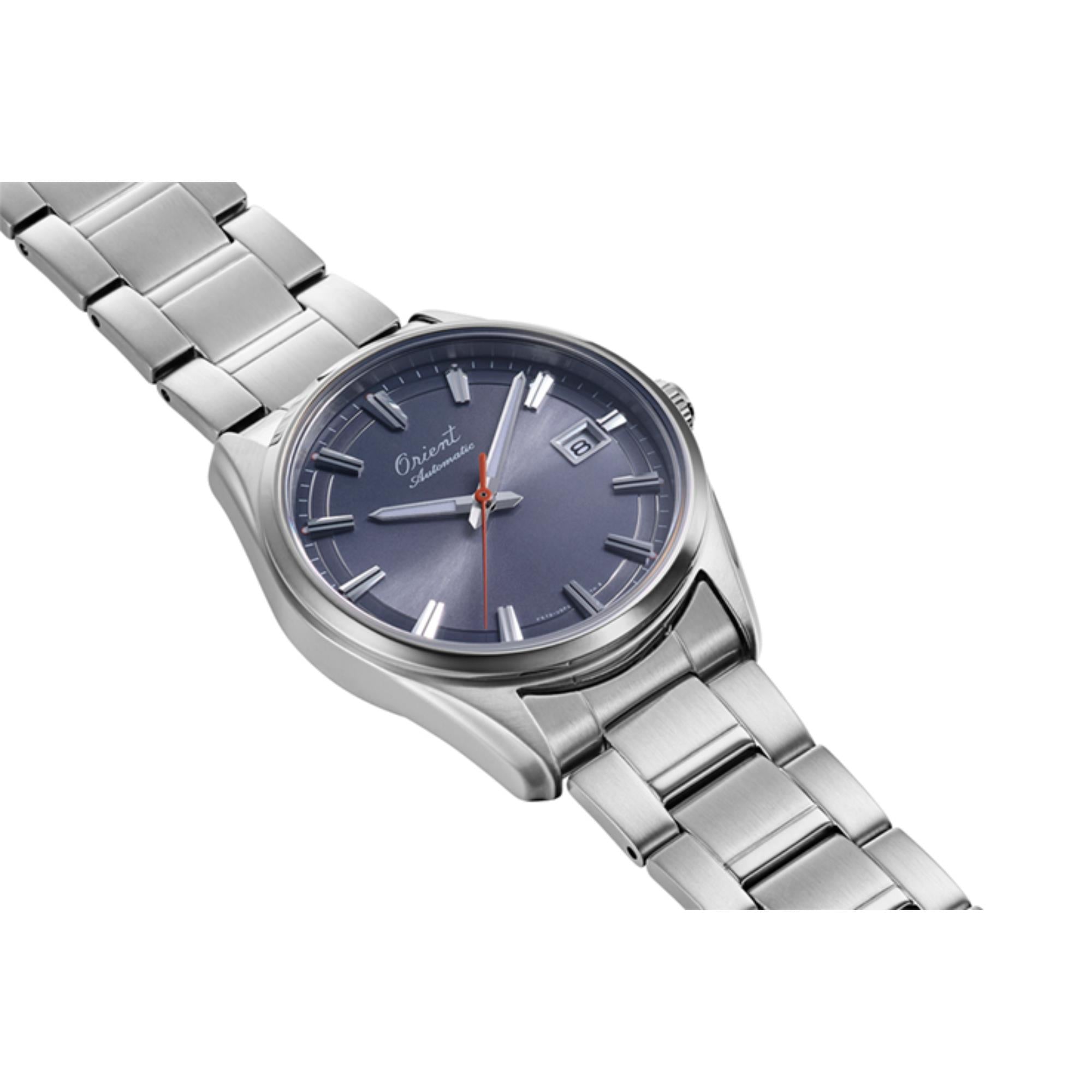 Orient Contemporary Stretto Date 75th Anniversary Limited Edition Grey Dial Men's Watch RA-AC0R04N30B