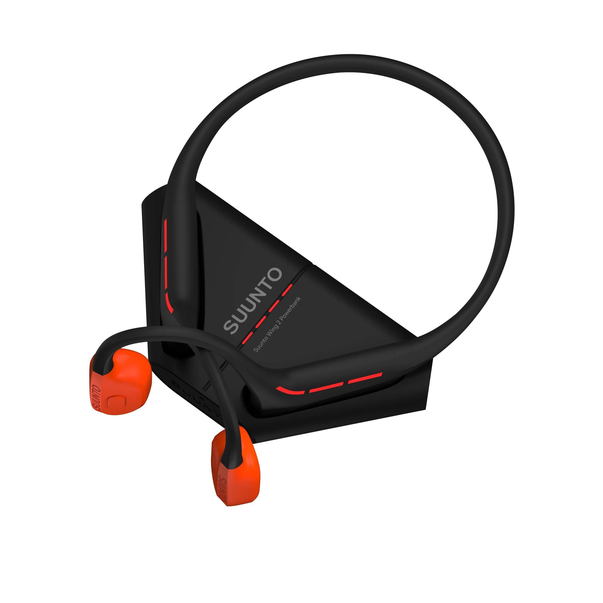 Suunto Wing 2 Coral Red Premium Sports Open-Ear Wireless Unisex Headphones SS051260000