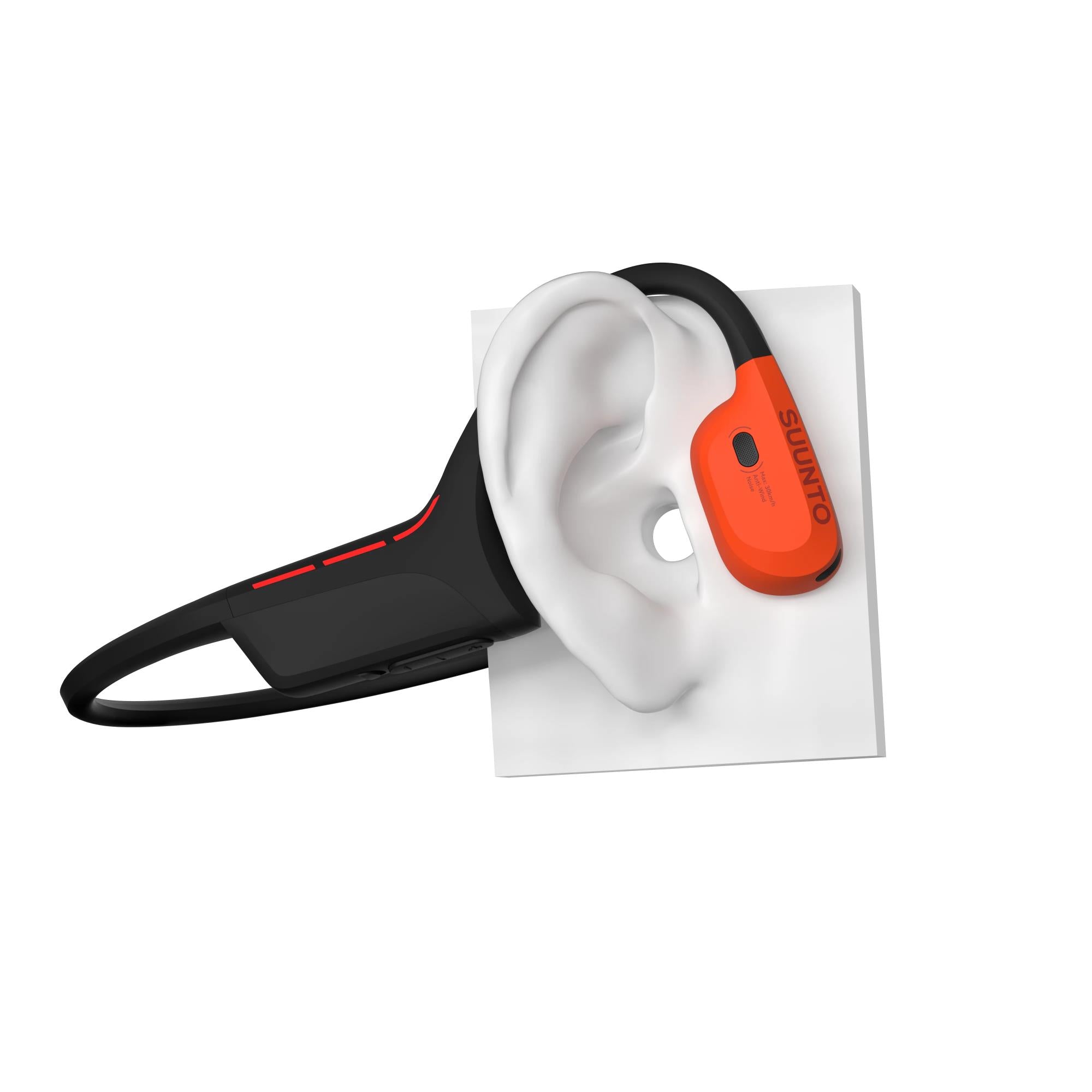 Suunto Wing 2 Coral Red Premium Sports Open-Ear Wireless Unisex Headphones SS051260000