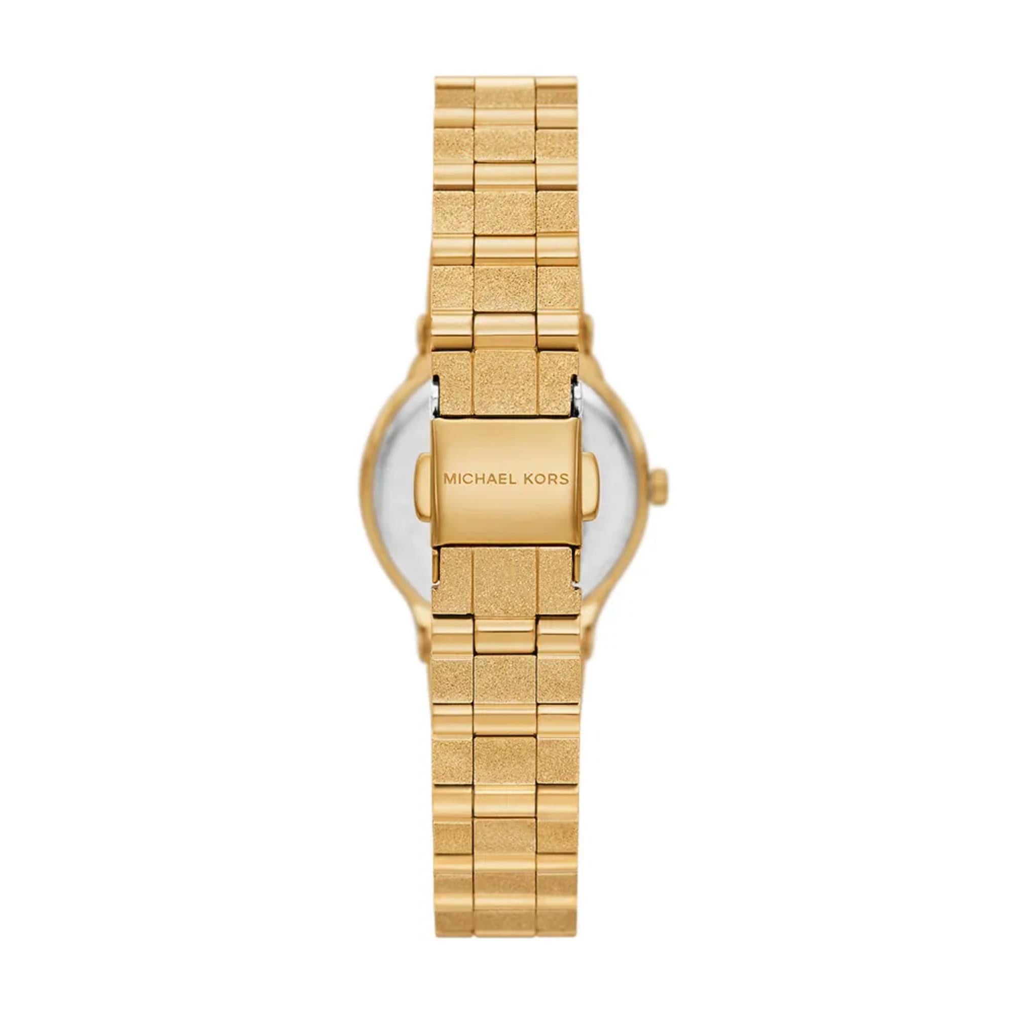 Michael Kors Billie Quartz Gold Dial Steel Strap Women's Watch MK7554