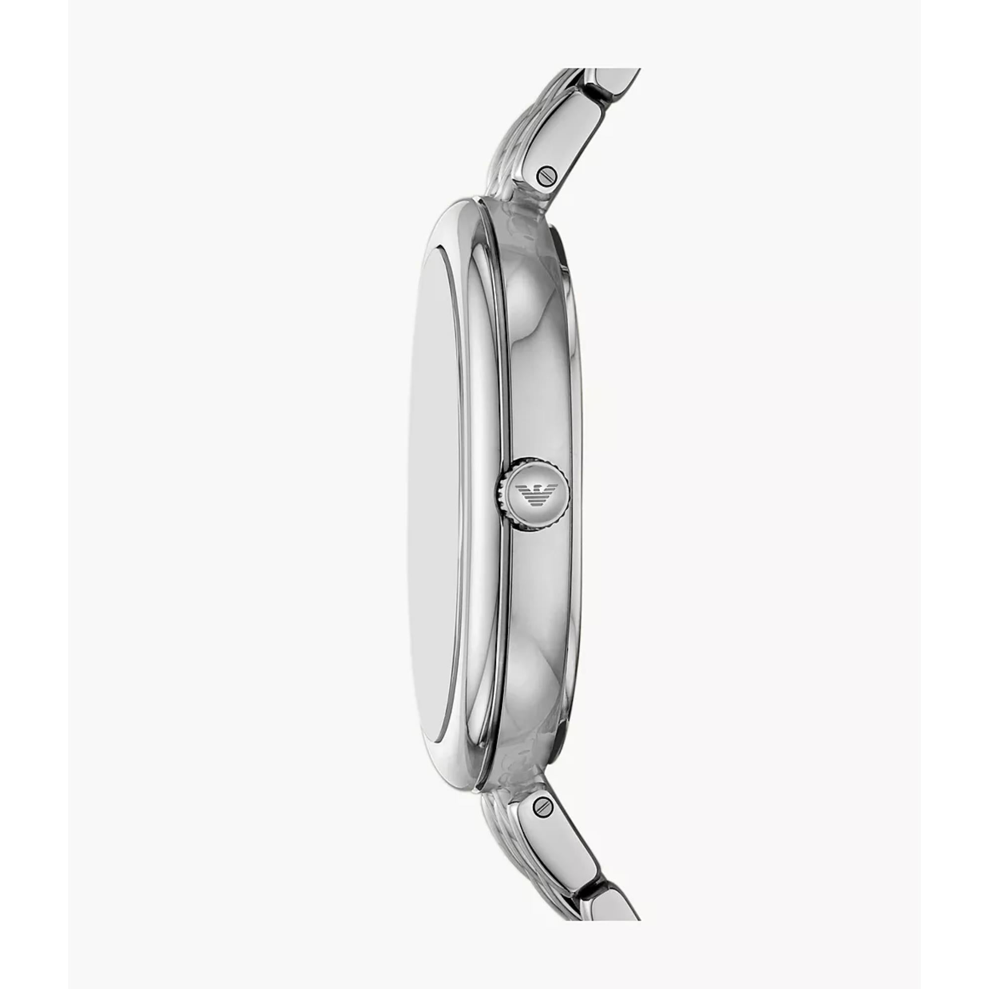 Emporio Armani Ophelia Quartz Mother of Pearl Dial Steel Strap Women's Watch AR11706
