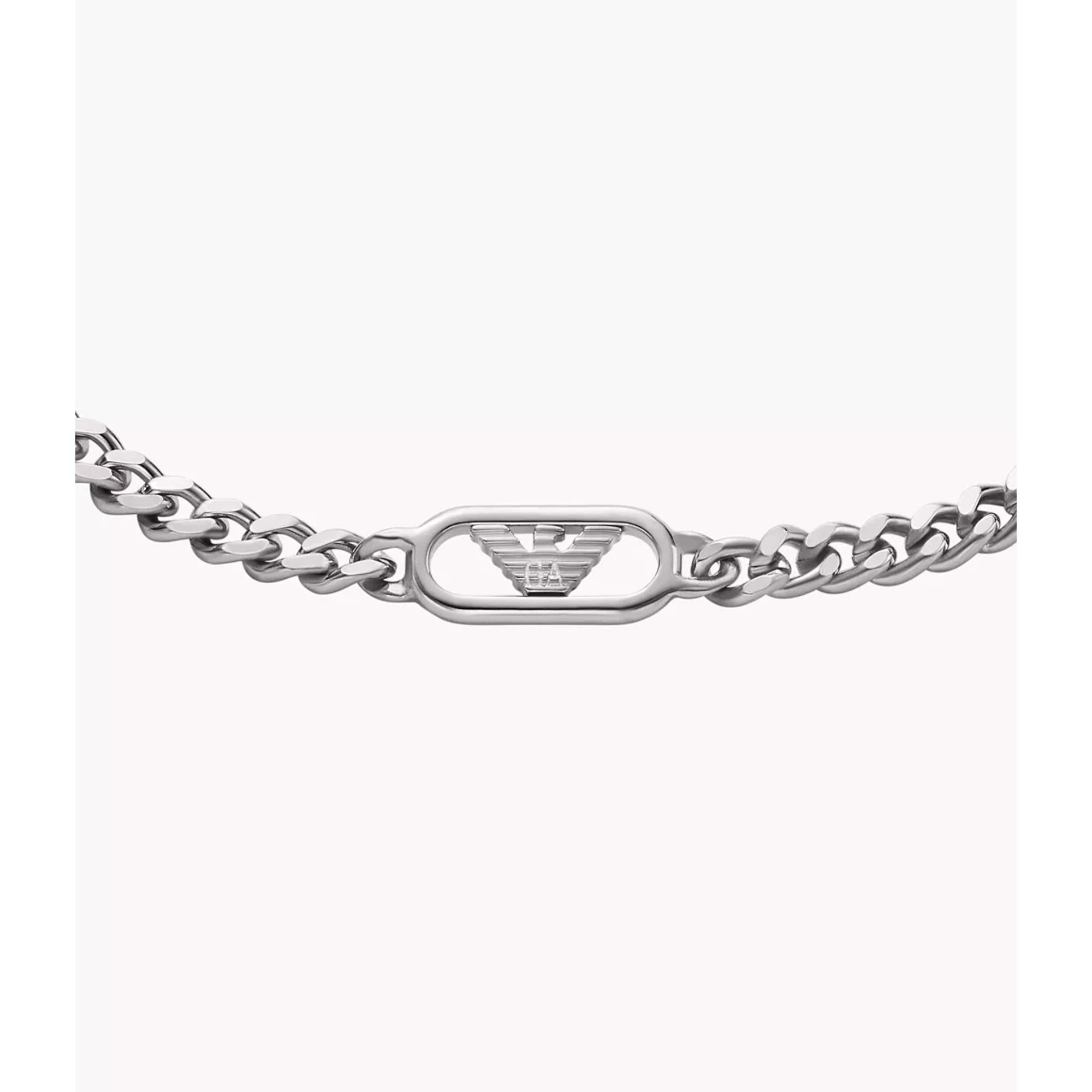 Emporio Armani Stainless Steel Chain Men's Bracelet EGS3247040