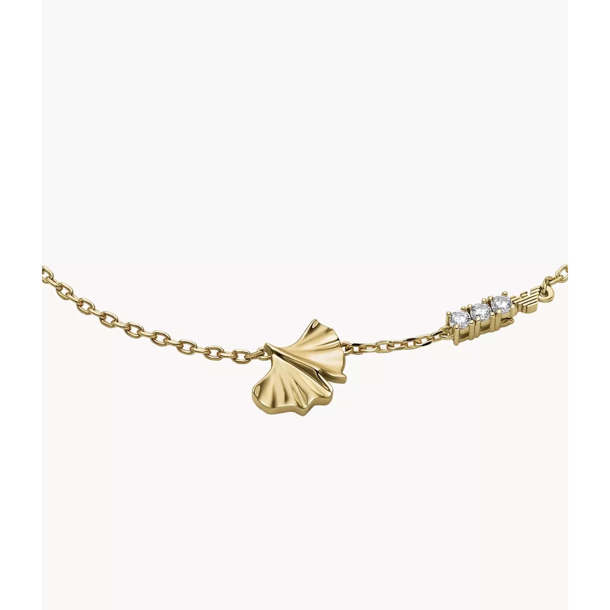 Emporio Armani Gold-Tone Brass ID Women's Bracelet EGS3263710