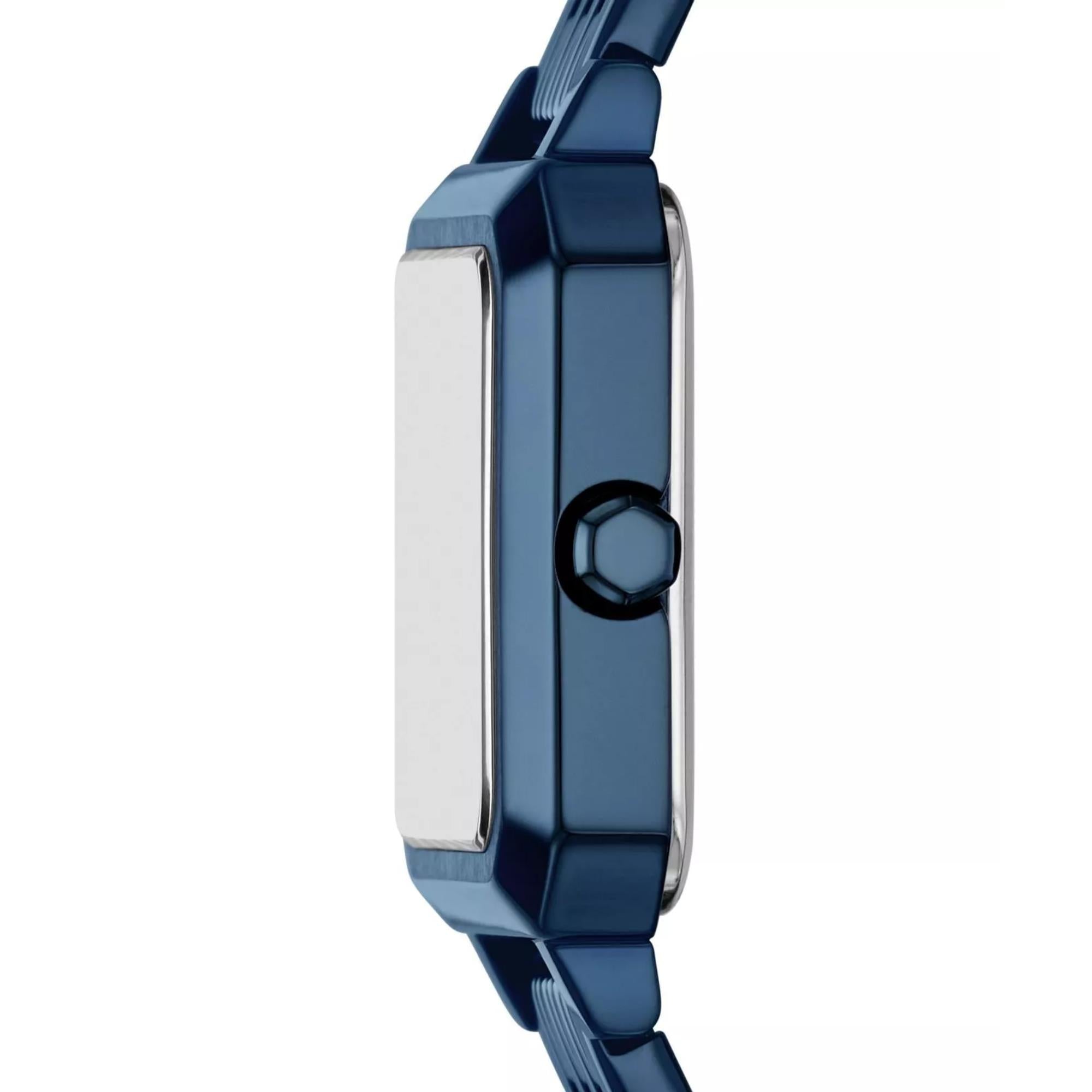 Armani Exchange Leila Quartz Blue Dial Steel Strap Women's Watch AX5730