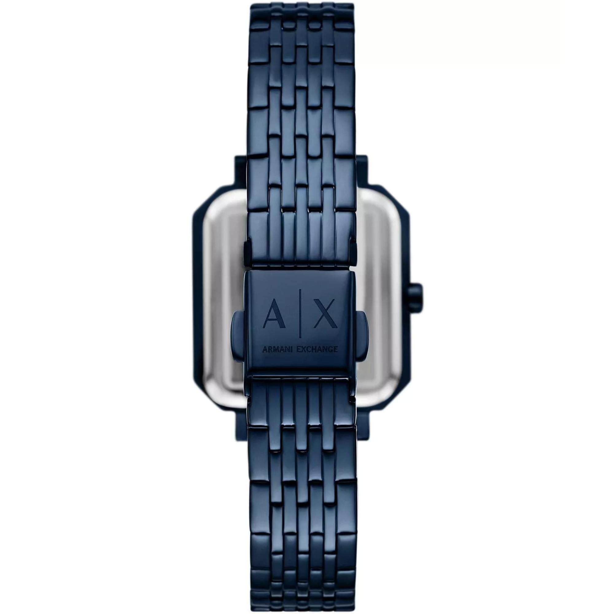 Armani Exchange Leila Quartz Blue Dial Steel Strap Women's Watch AX5730