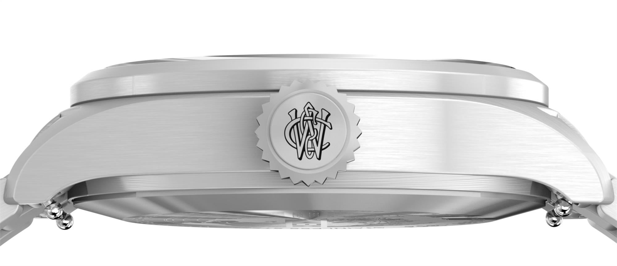 Timex Waterbury Ace Quartz Silver Dial Steel Strap Men's Watch TW2Y18800