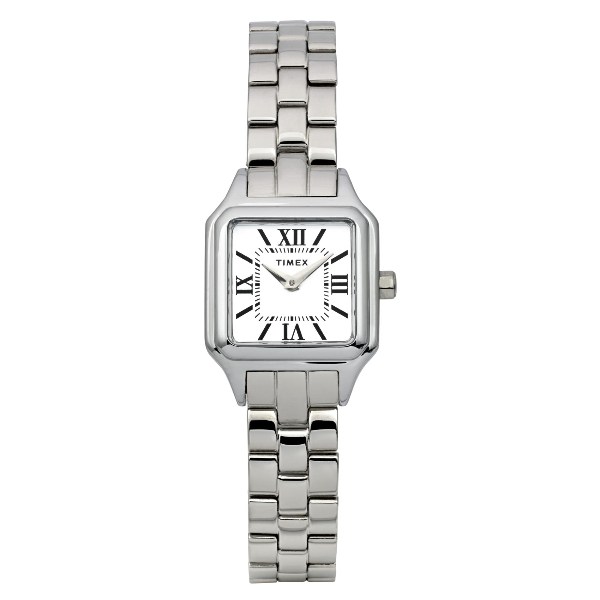 Timex Trend Legacy Addison Quartz Silver Dial Steel Strap Women's Watch TW2Y23800