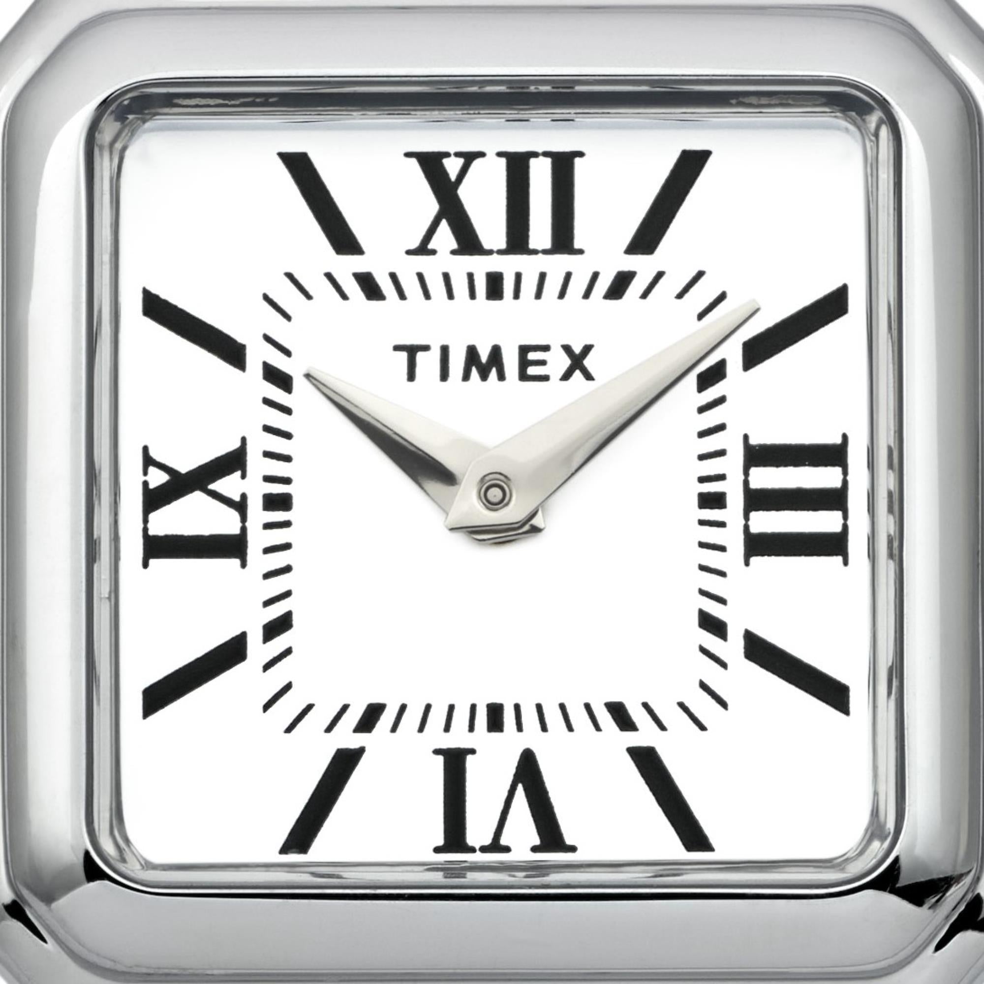 Timex Trend Legacy Addison Quartz Silver Dial Steel Strap Women's Watch TW2Y23800