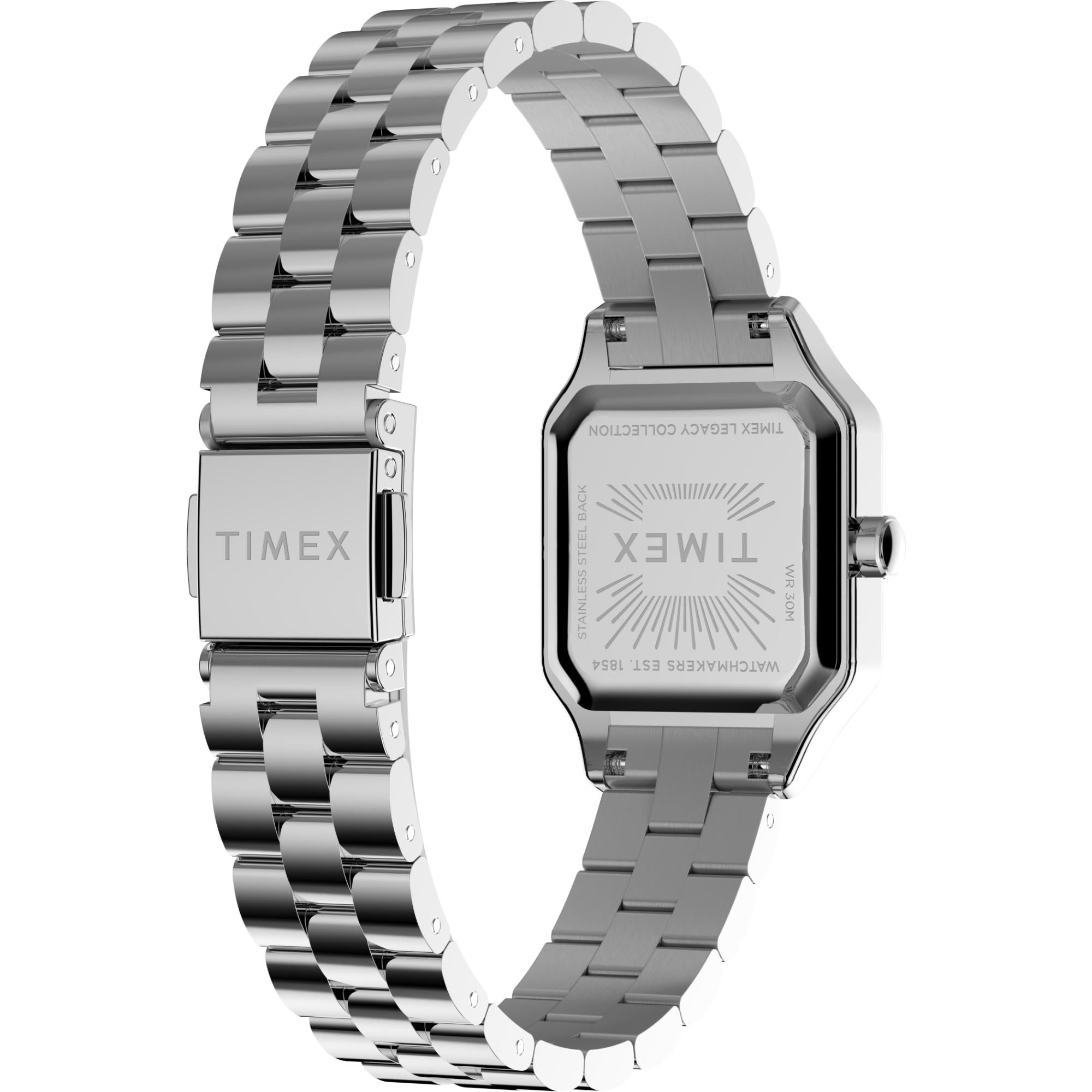 Timex Trend Legacy Addison Quartz Silver Dial Steel Strap Women's Watch TW2Y23800