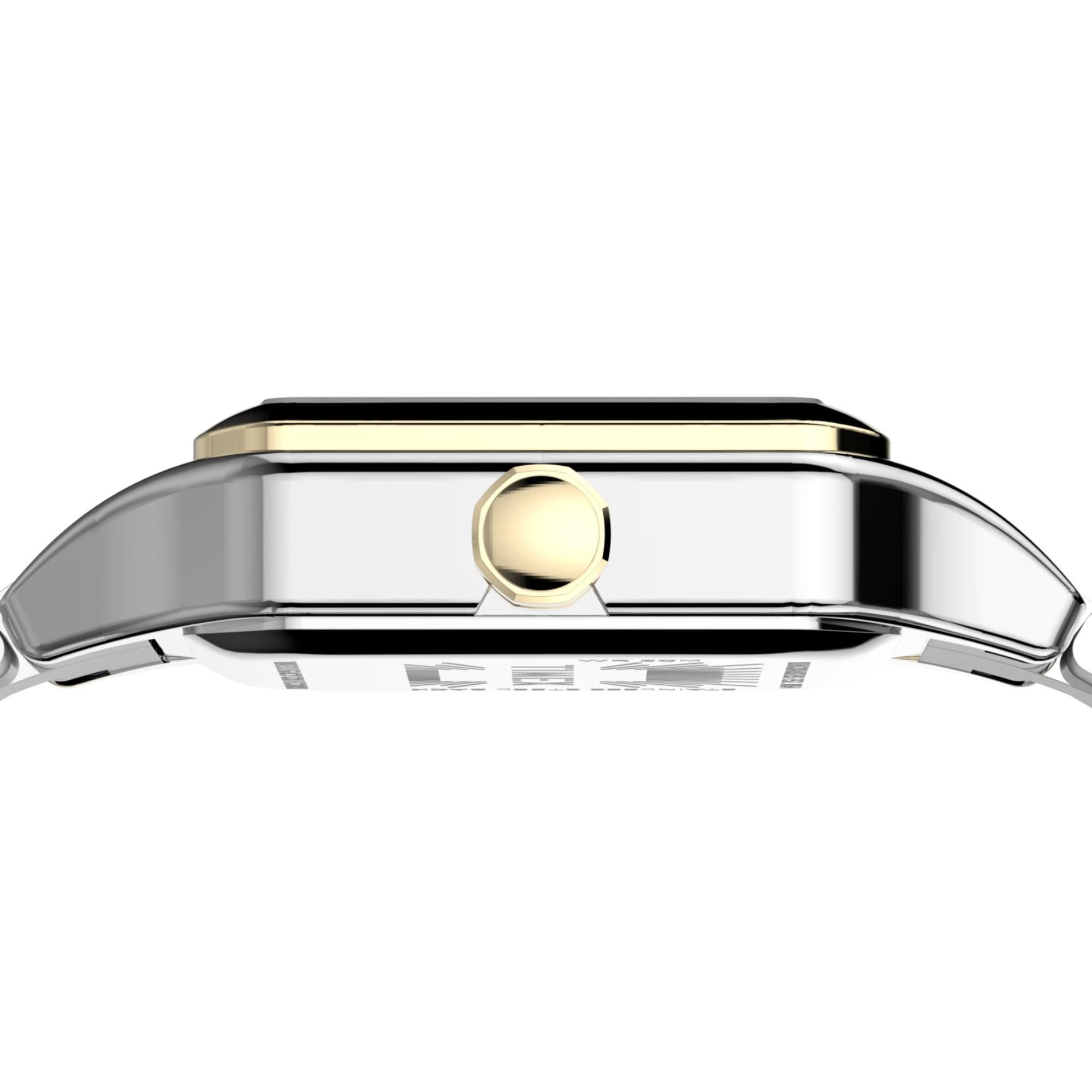 Timex Trend Legacy Addison Quartz Silver Dial Steel Strap Women's Watch TW2Y23900