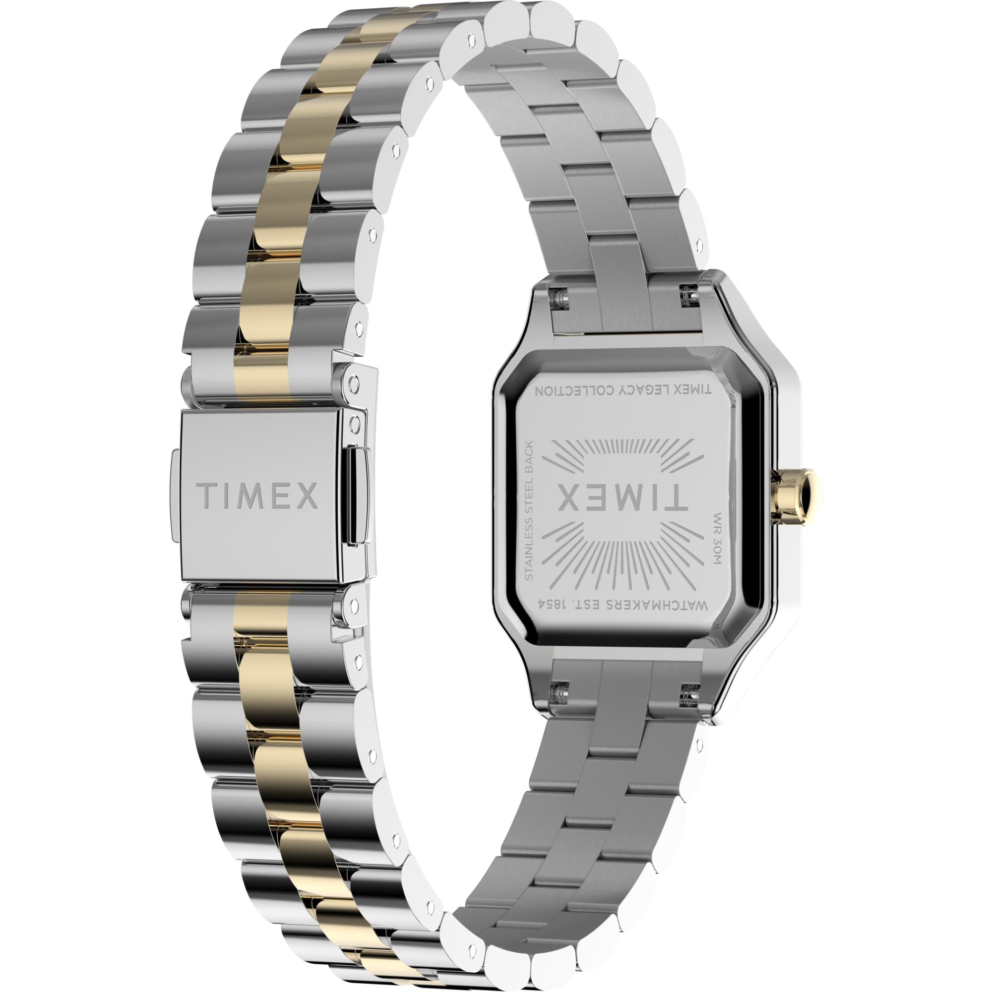 Timex Trend Legacy Addison Quartz Silver Dial Steel Strap Women's Watch TW2Y23900