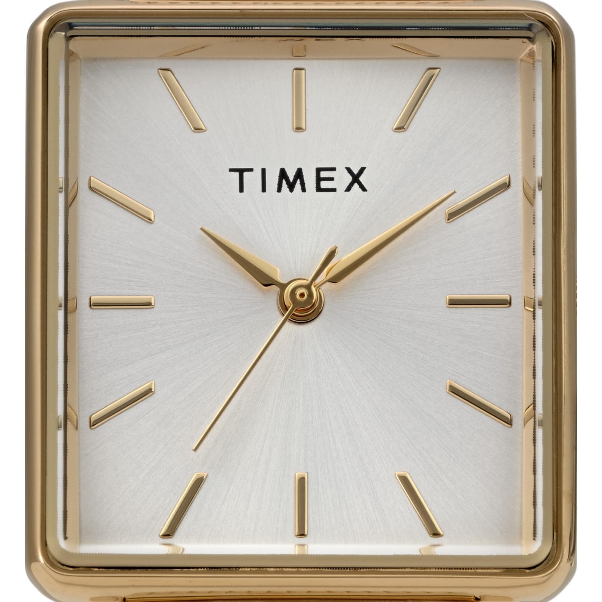 Timex Transcend Quartz Silver Dial Steel Strap Women's Watch TW2Y26100