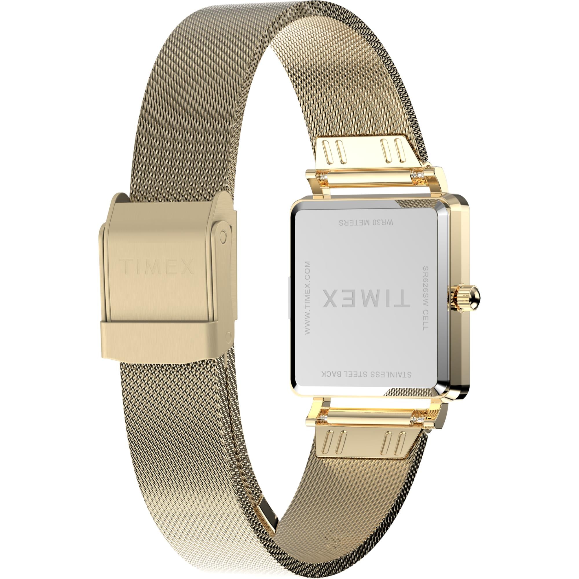 Timex Transcend Quartz Silver Dial Steel Strap Women's Watch TW2Y26100