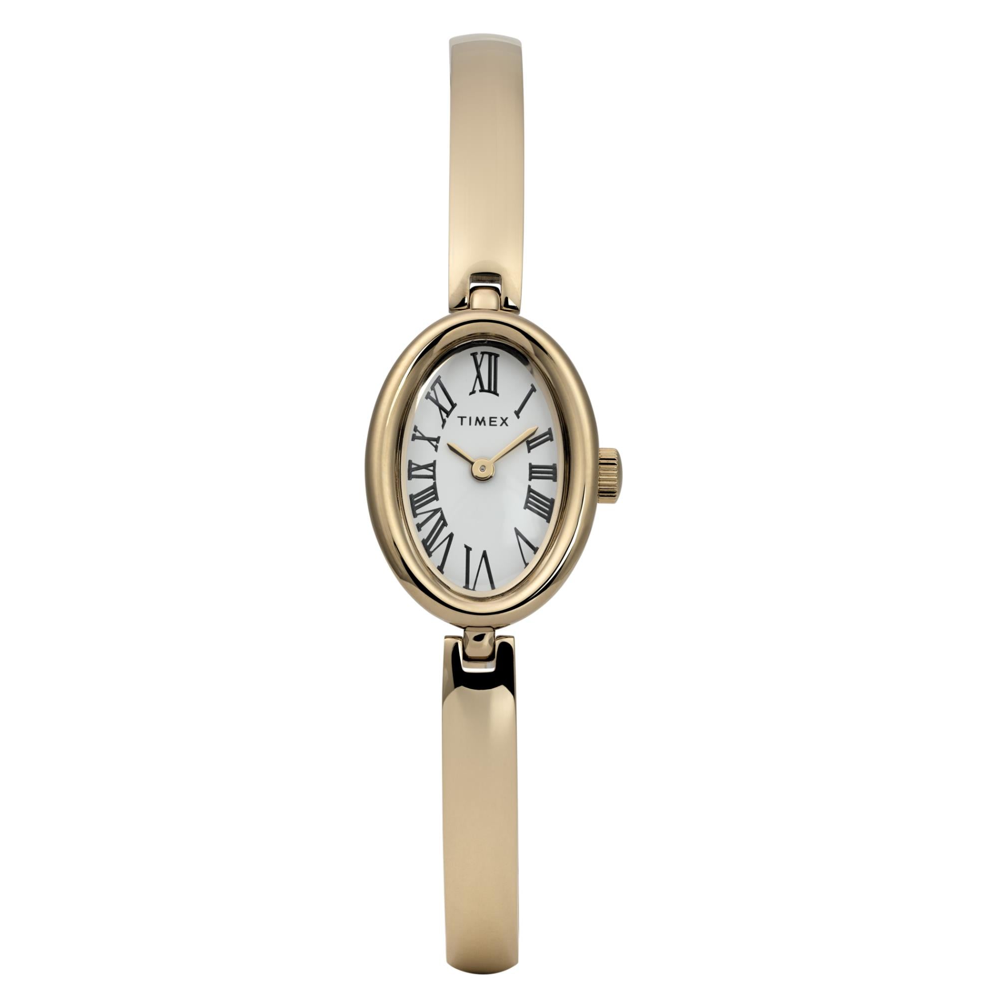 Timex Trend Cavatina Quartz White Dial Steel Strap Women's Watch TW2Y27200