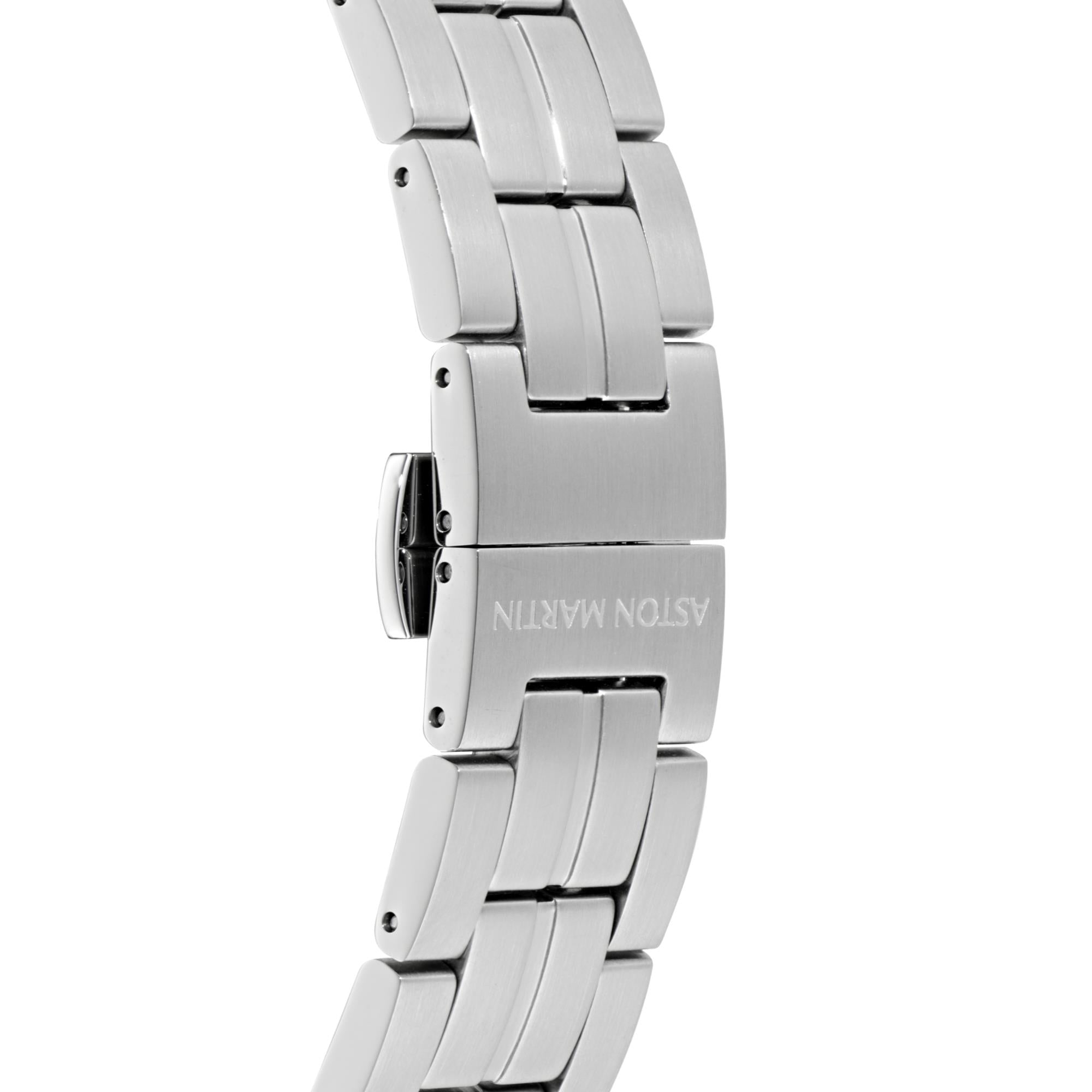 Aston Martin AML Icon Quartz Grey Dial Steel Strap Men's Watch MTIH1F501