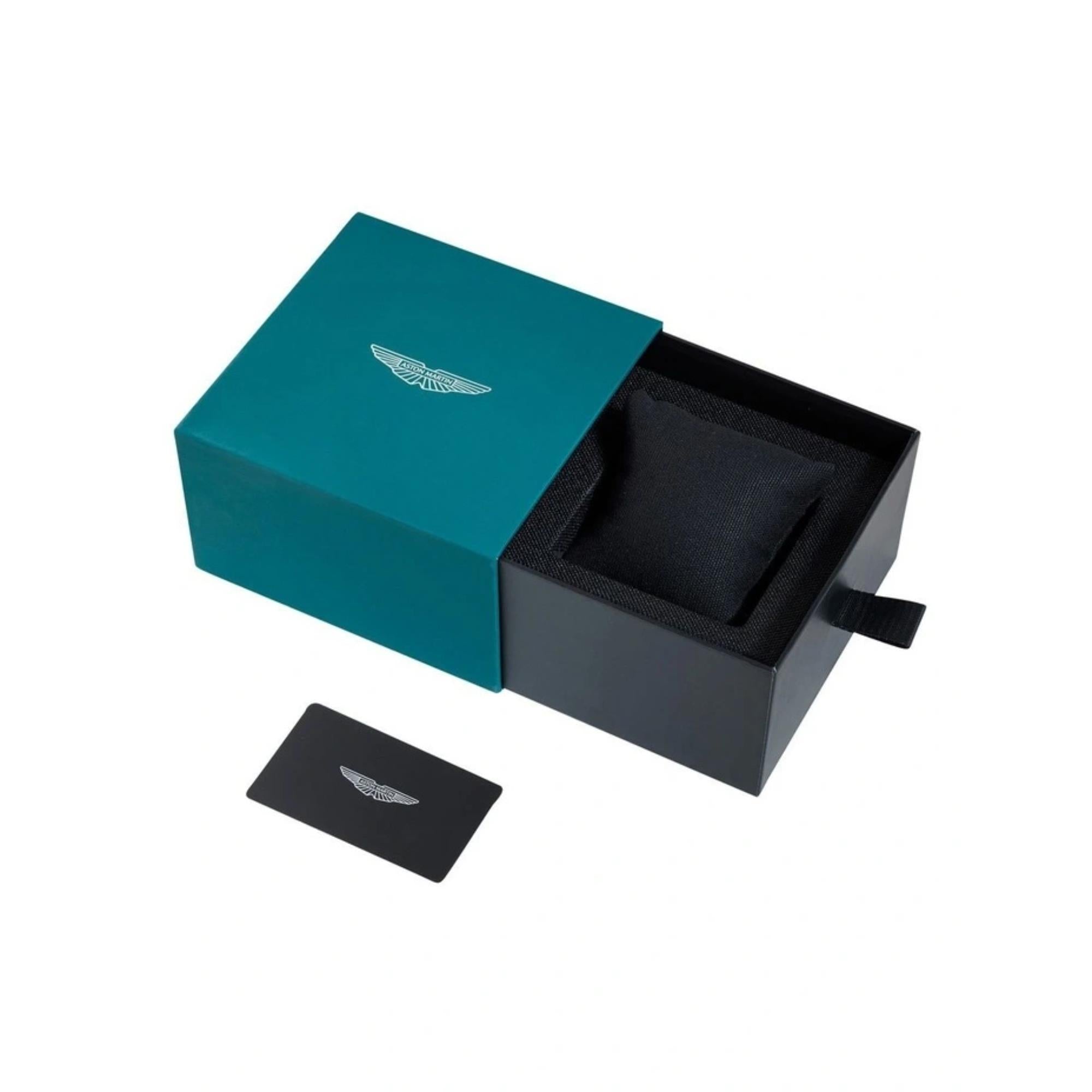 Aston Martin AML Icon Quartz Grey Dial Steel Strap Men's Watch MTIH1F501