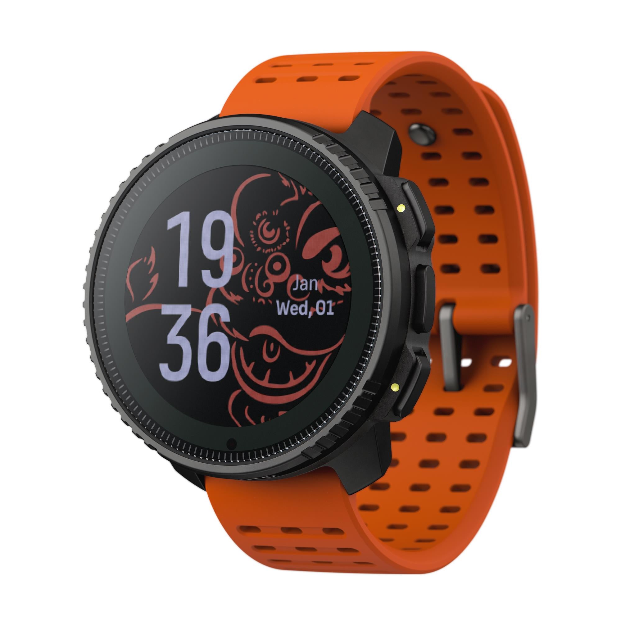 Suunto Vertical Solar Canyon Digital Silicone Strap Unisex Smart Watch SS050987000