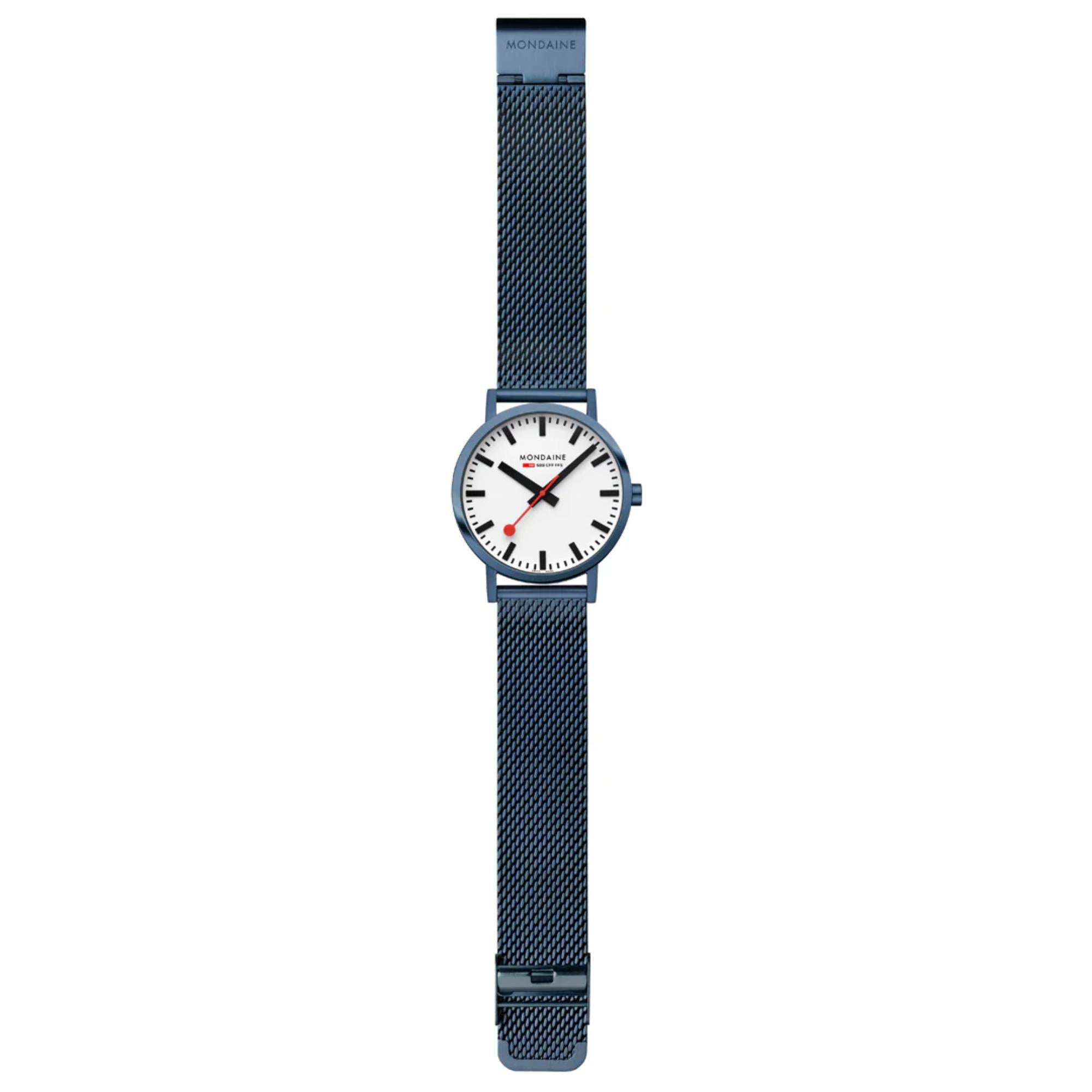 Mondaine Classic Quartz White Dial Steel Strap Men's Watch A660.30360.1BSBM