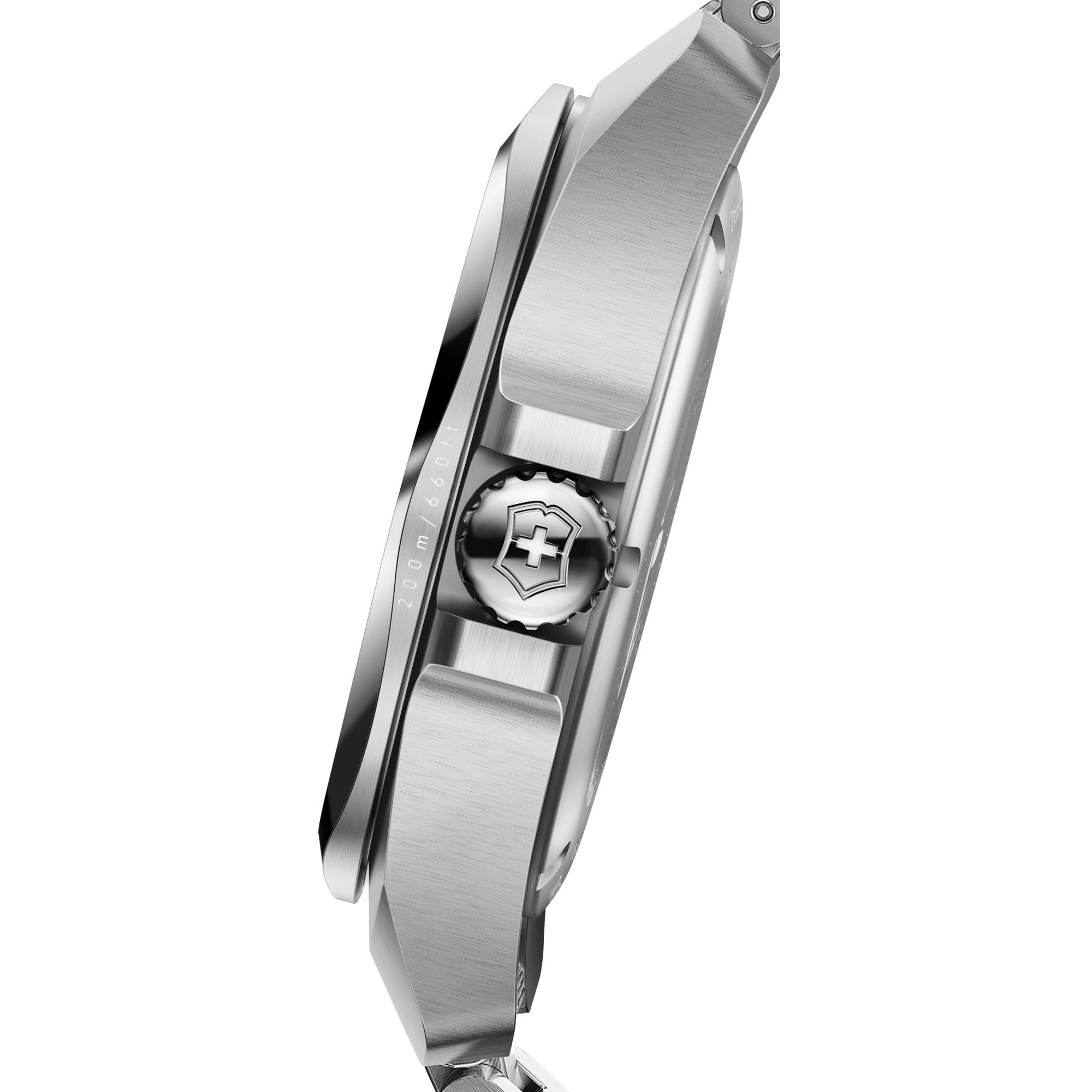 Victorinox I.N.O.X. 242030 polished stainless steel case