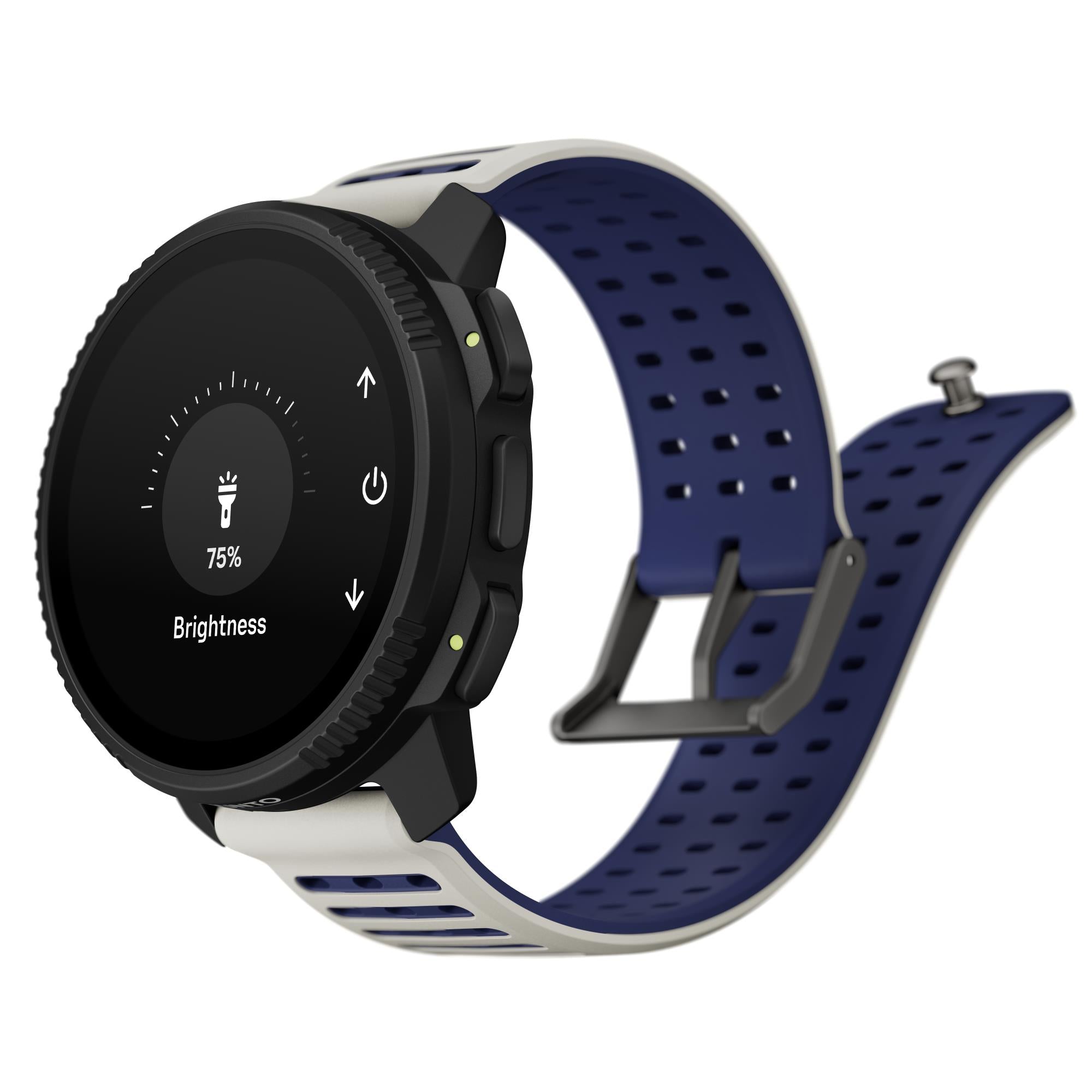 Suunto Vertical 2 Arctic Gray AMOLED Digital Silicone Strap Unisex Smart Watch SS051205000