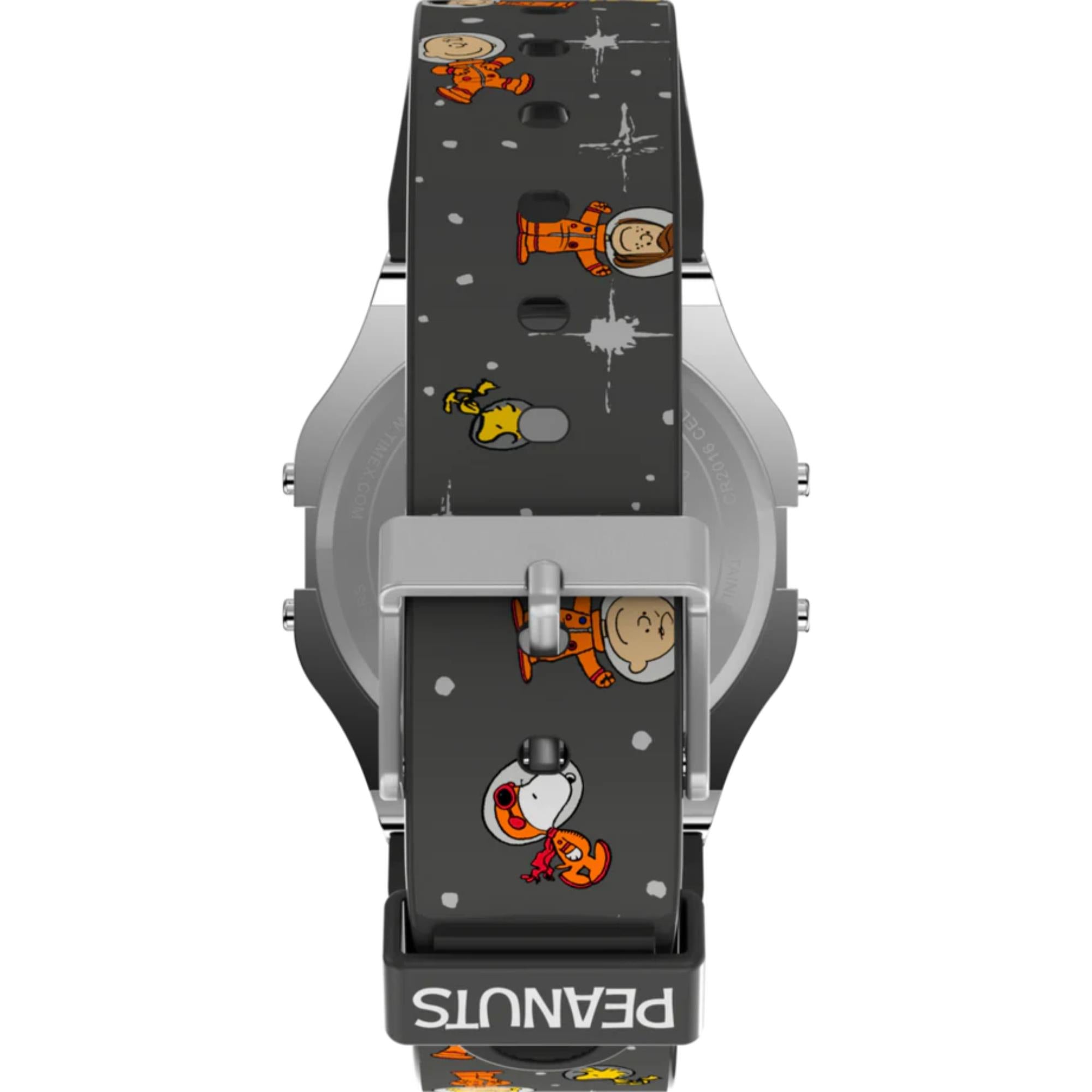 Timex x Peanuts T80 Peanuts Space Digital Resin Strap Unisex Watch TW2W90100