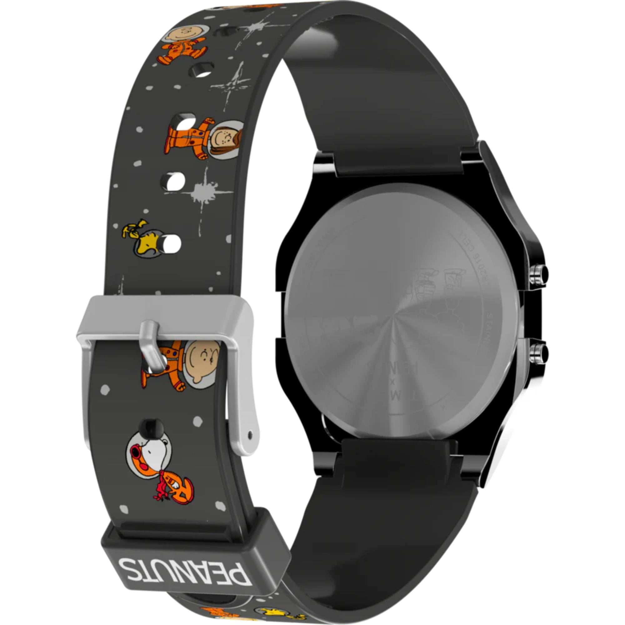 Timex x Peanuts T80 Peanuts Space Digital Resin Strap Unisex Watch TW2W90100