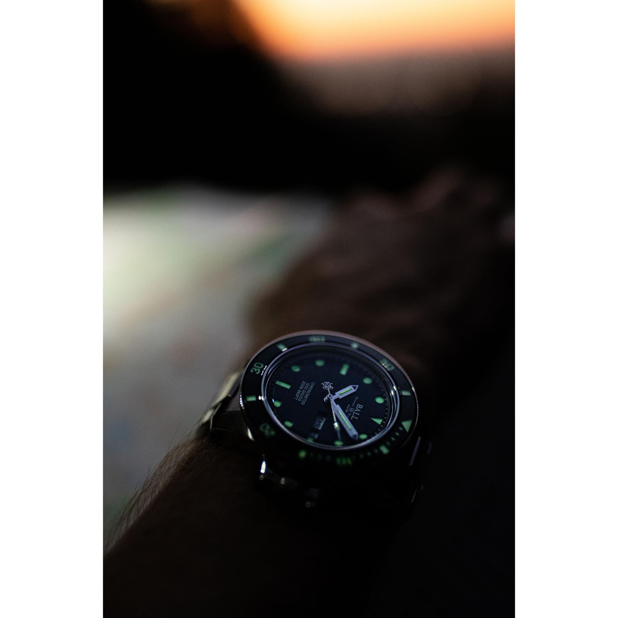 BALL Engineer Hydrocarbon Original Black Dial Stainless Steel Men’s Watch DM2118B-SCJ-BK
