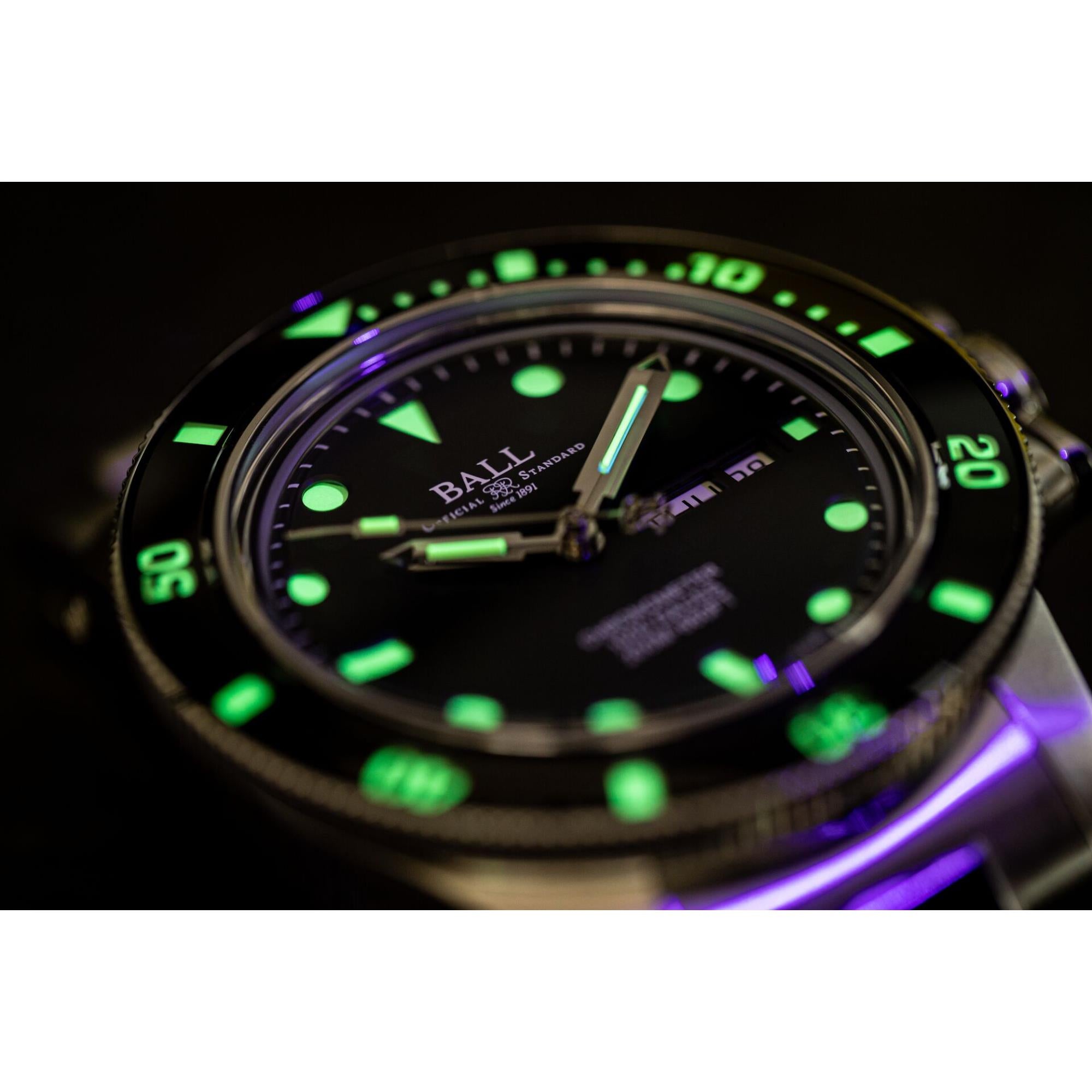 BALL Engineer Hydrocarbon Original Black Dial Stainless Steel Men’s Watch DM2118B-SCJ-BK