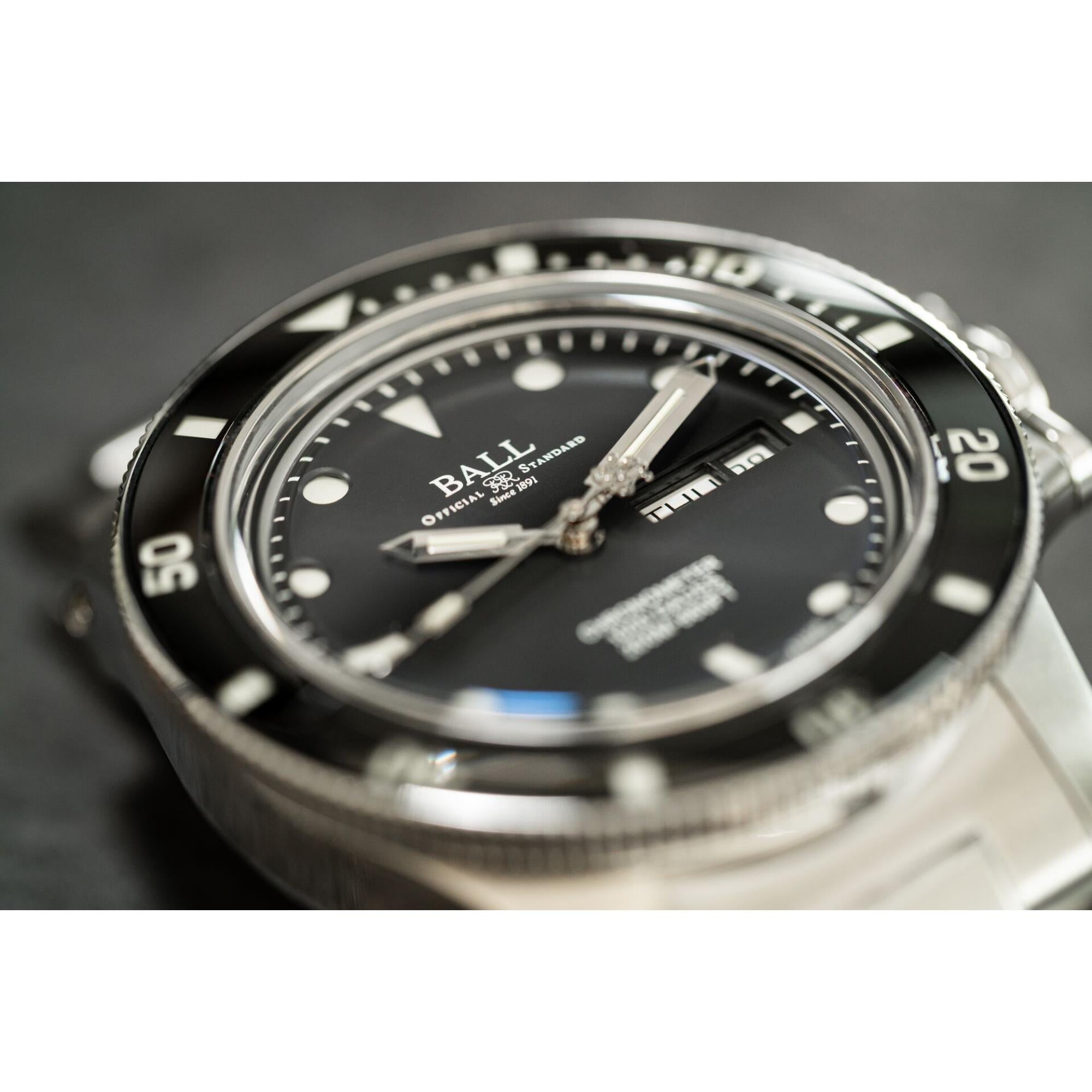 BALL Engineer Hydrocarbon Original Black Dial Stainless Steel Men’s Watch DM2118B-SCJ-BK