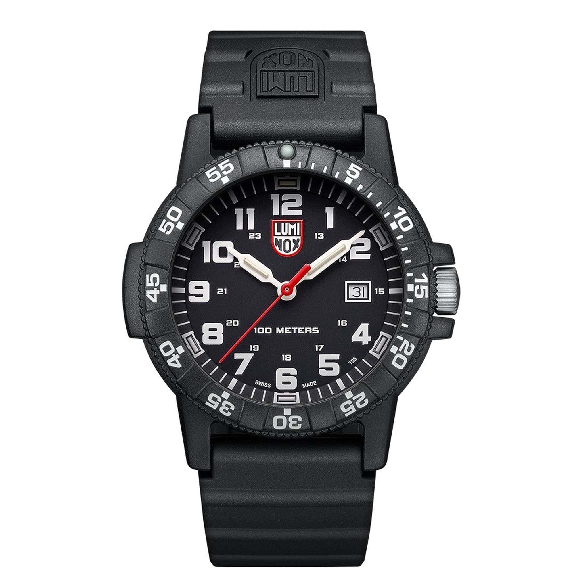Luminox Leatherback SEA Turtle Giant Black Dial Rubber Strap Men's Watch XS.0321.L
