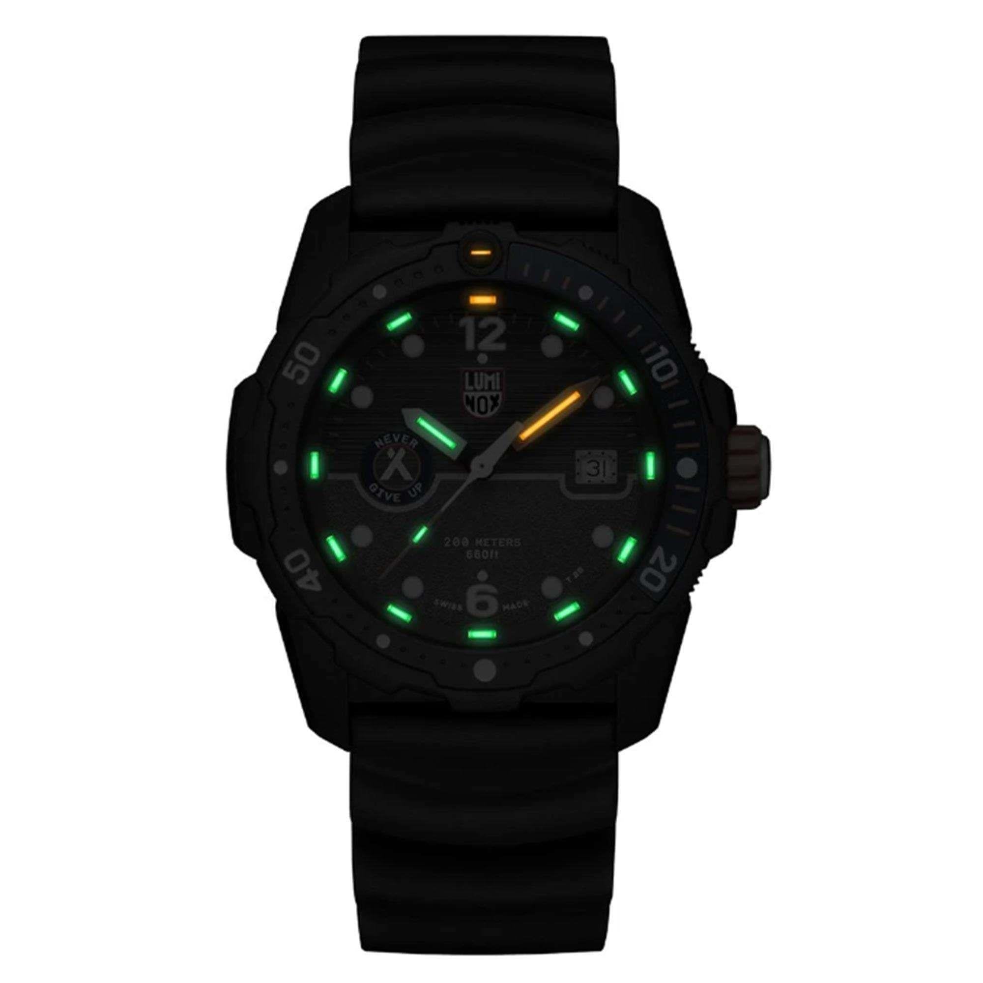 Luminox Bear Grylls Survival SEA 3720 Series Black Dial Men's Watch XB.3723