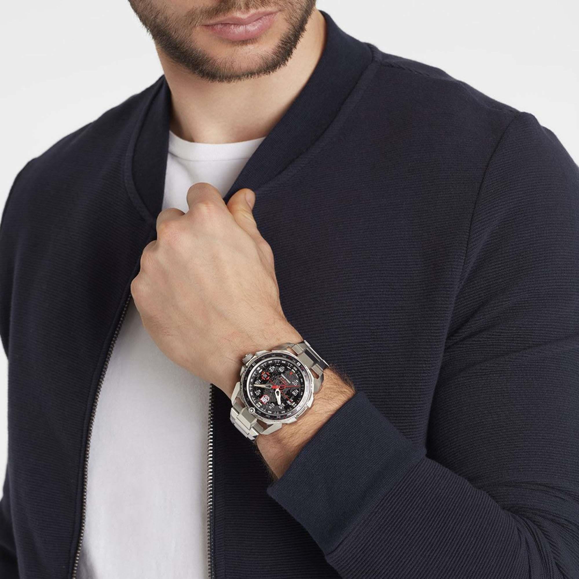 Luminox Ice-Sar Arctic Quartz Black Dial Silver Stainless Steel Men's Watch XL.1202 RRP ?755