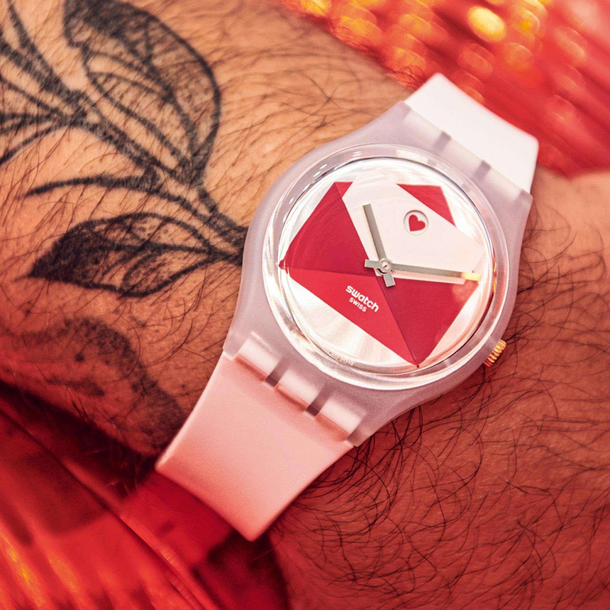 Swatch You've Got The Love Quartz Watch GZ707S