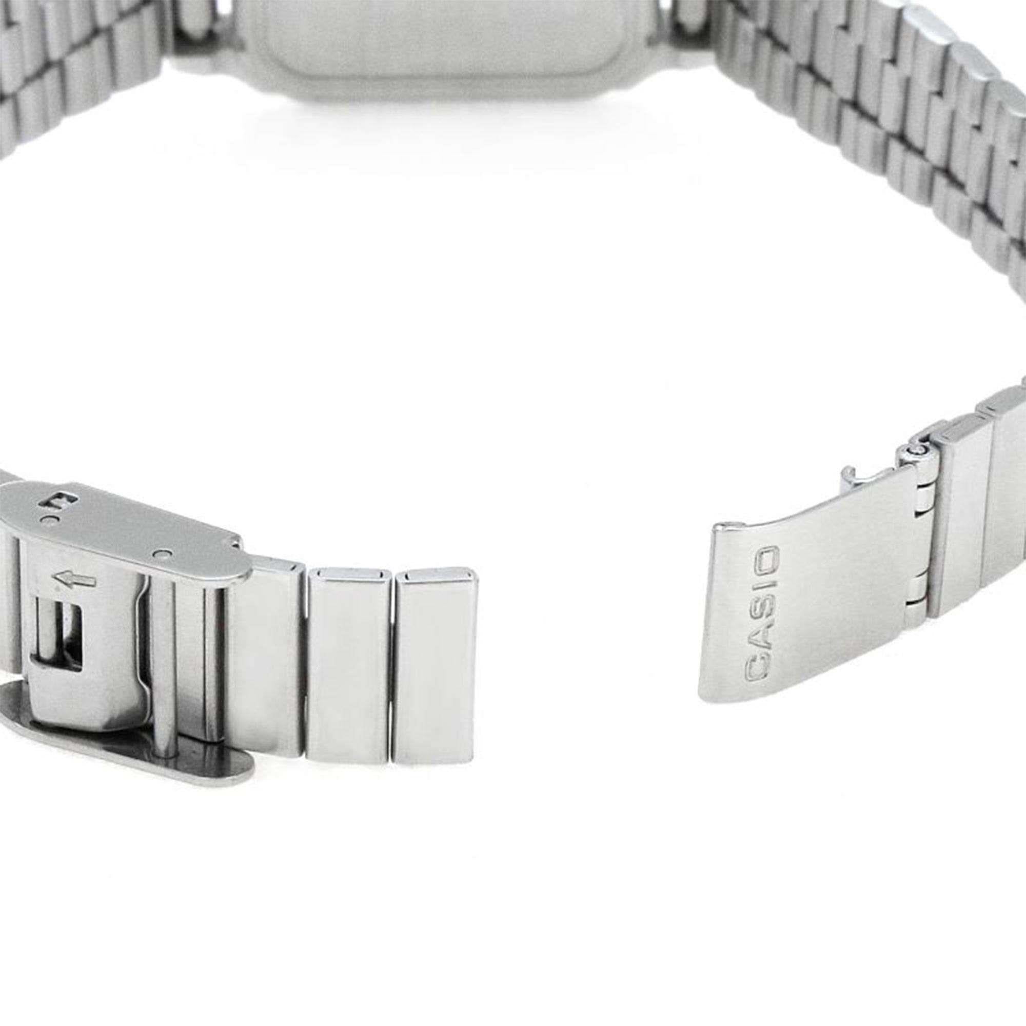 Casio Collection Classic Quartz Brown Dial Silver Stainless Steel Bracelet Ladies' Watch LQ-400D-1AEF