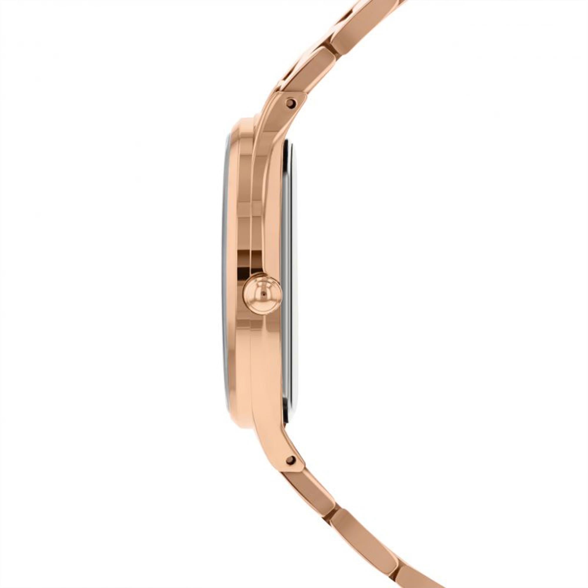 Radley Face To Face Quartz Rose Dial Stainless Steel Bracelet Ladies Watch RY4514