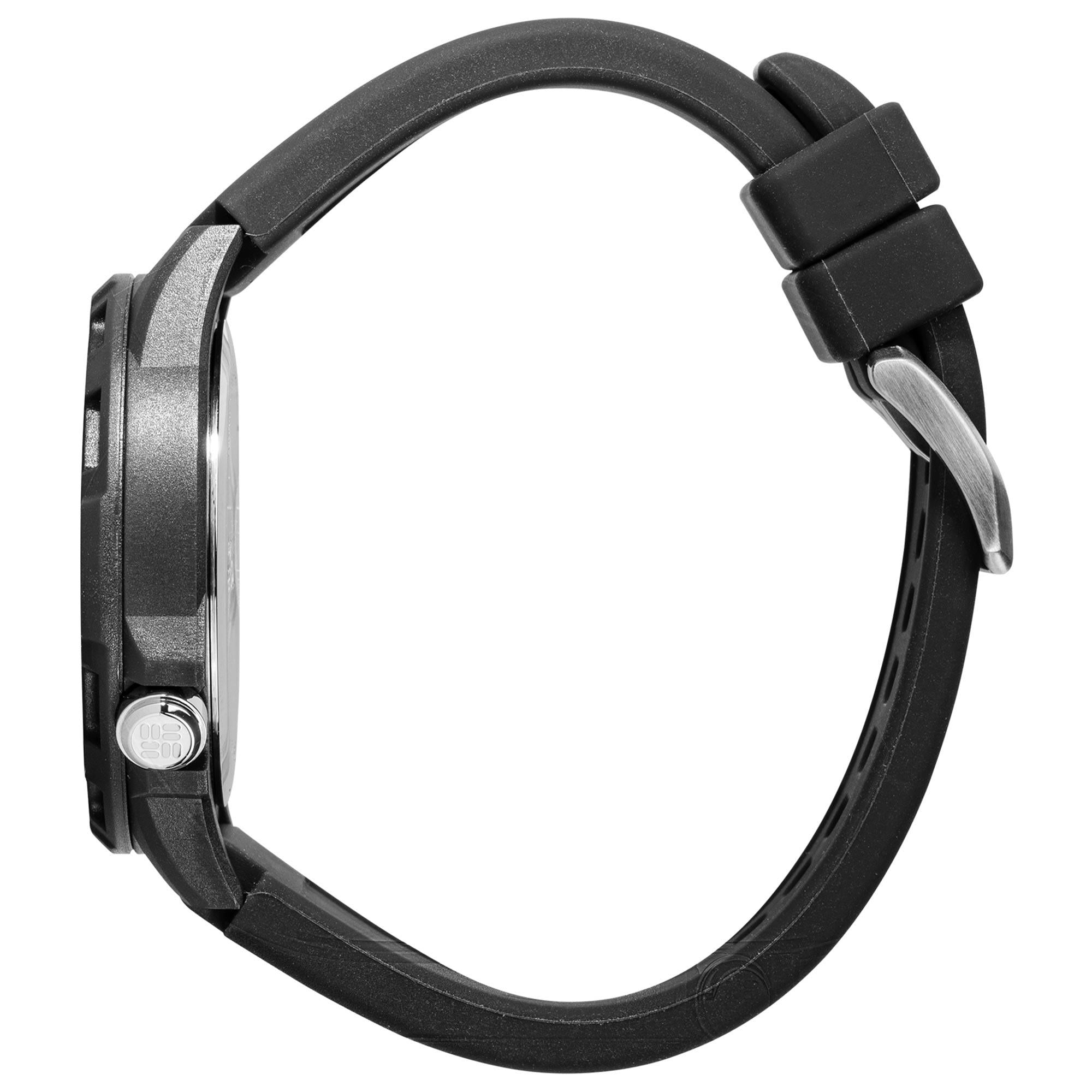 Columbia Exclusive Trailhead Quartz Black Dial Silicone Strap Watch CSS13-001