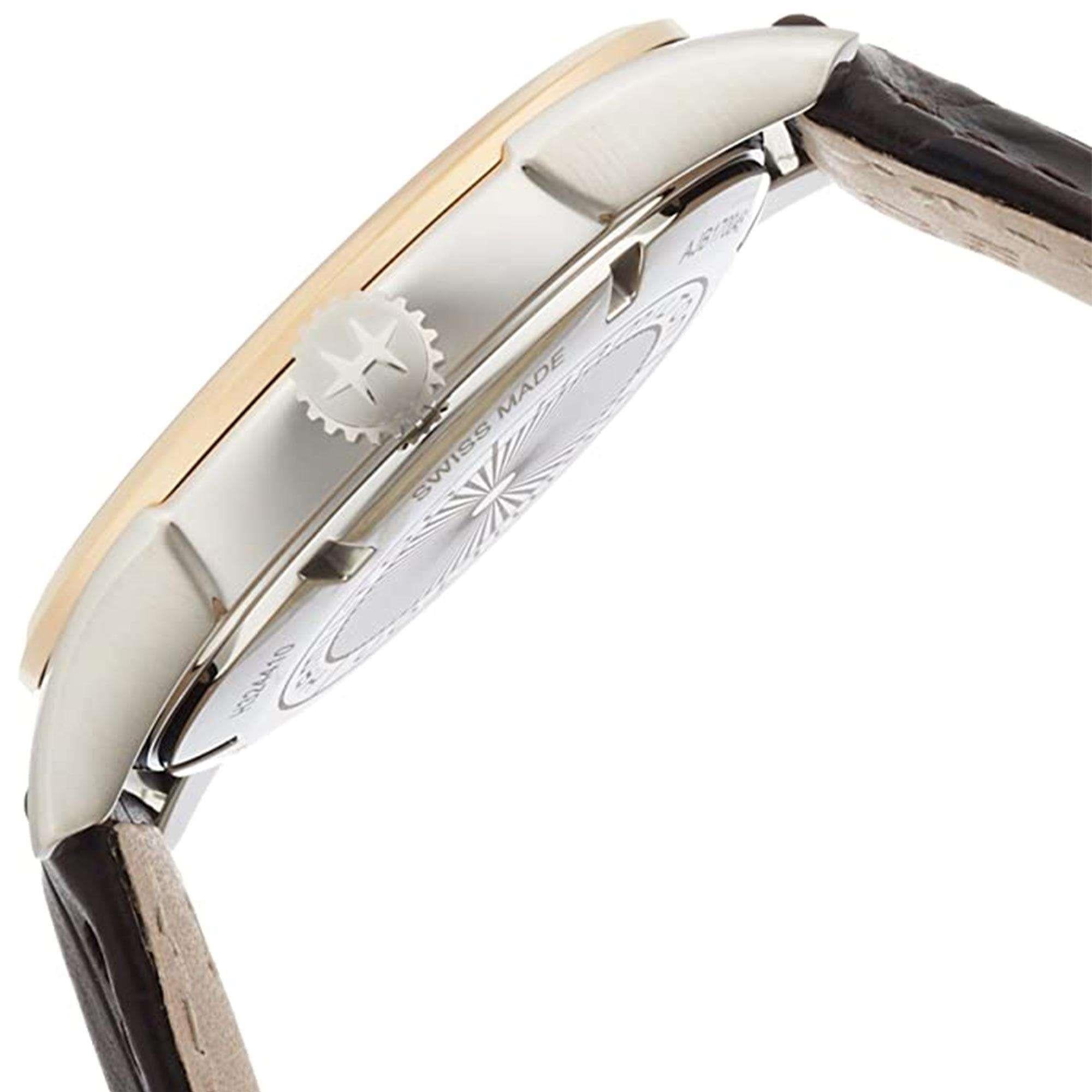 Hamilton Jazzmaster Quartz Silver Dial Brown Leather Strap Men's Watch H32441551