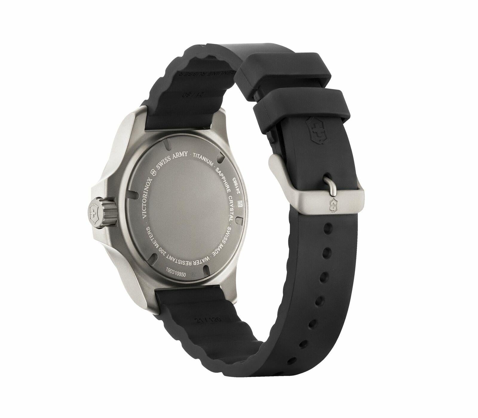 Victorinox Swiss Army I.N.O.X Titanium With Protective Bumper Quartz Men's Watch 241883