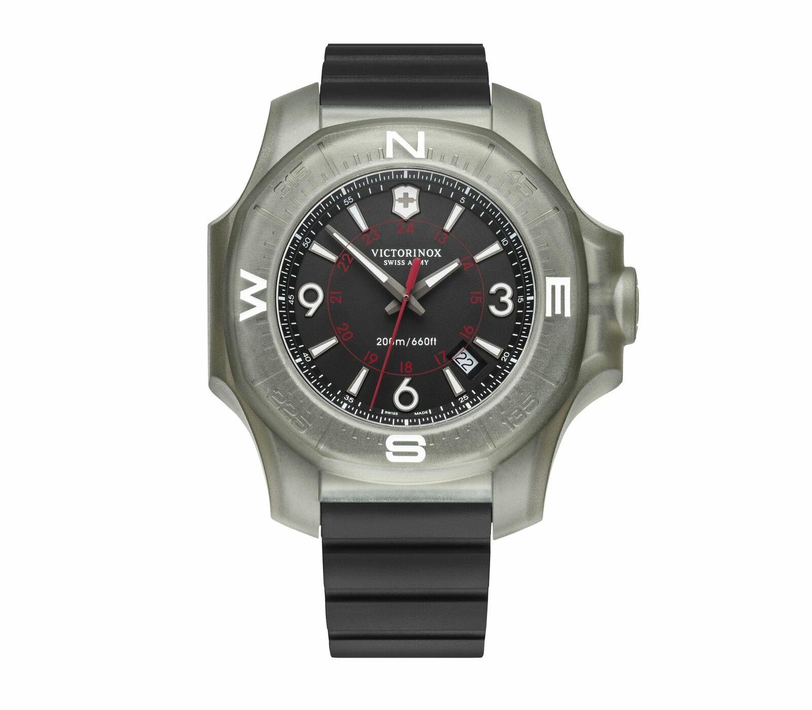 Victorinox Swiss Army I.N.O.X Titanium With Protective Bumper Quartz Men's Watch 241883