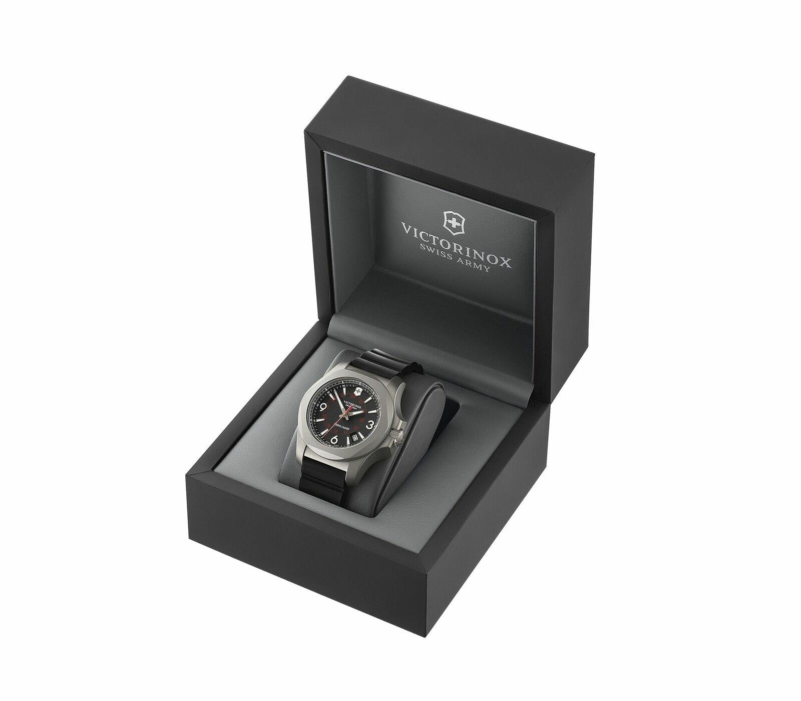 Victorinox Swiss Army I.N.O.X Titanium With Protective Bumper Quartz Men's Watch 241883