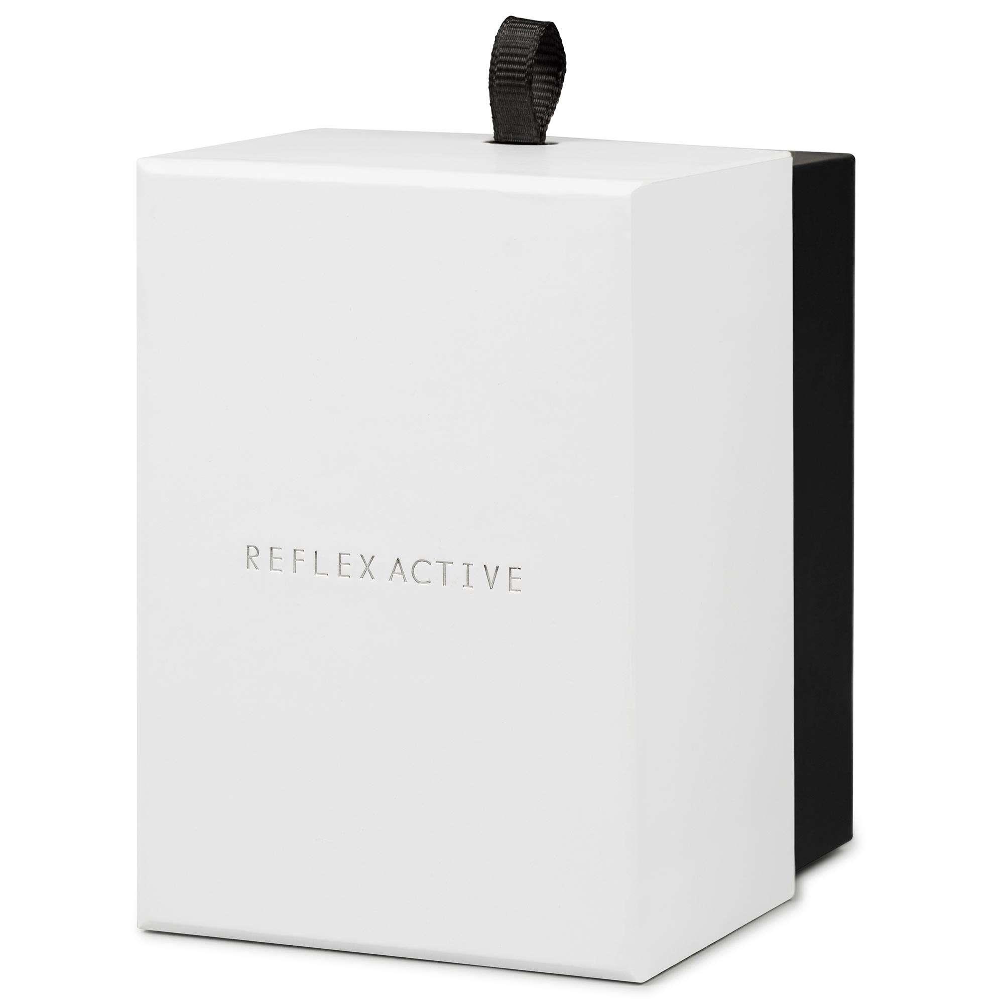 Reflex Active Digital Quartz Black Dial Rose Gold PVD Milanese Bracelet Ladies Smartwatch RA02-4040