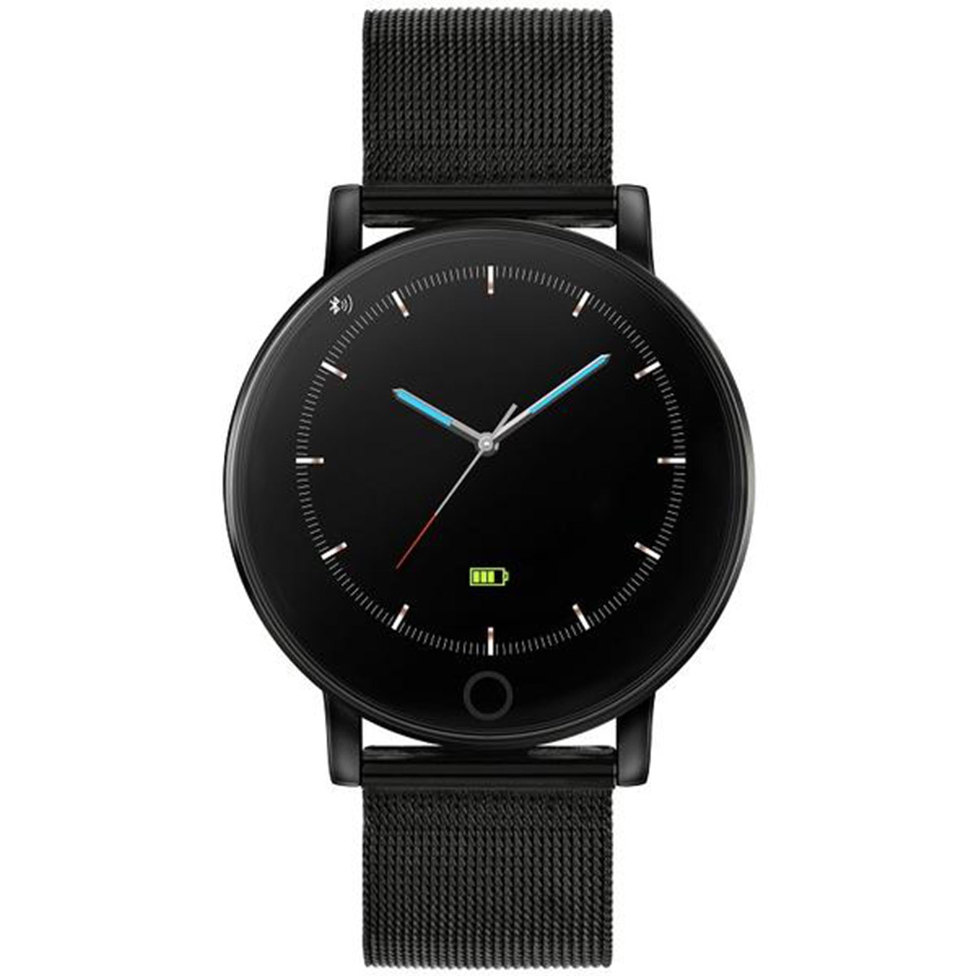 Reflex Active Series 05 Quartz Black Dial Black PVD Milanese Bracelet Unisex Smartwatch RA05-4024