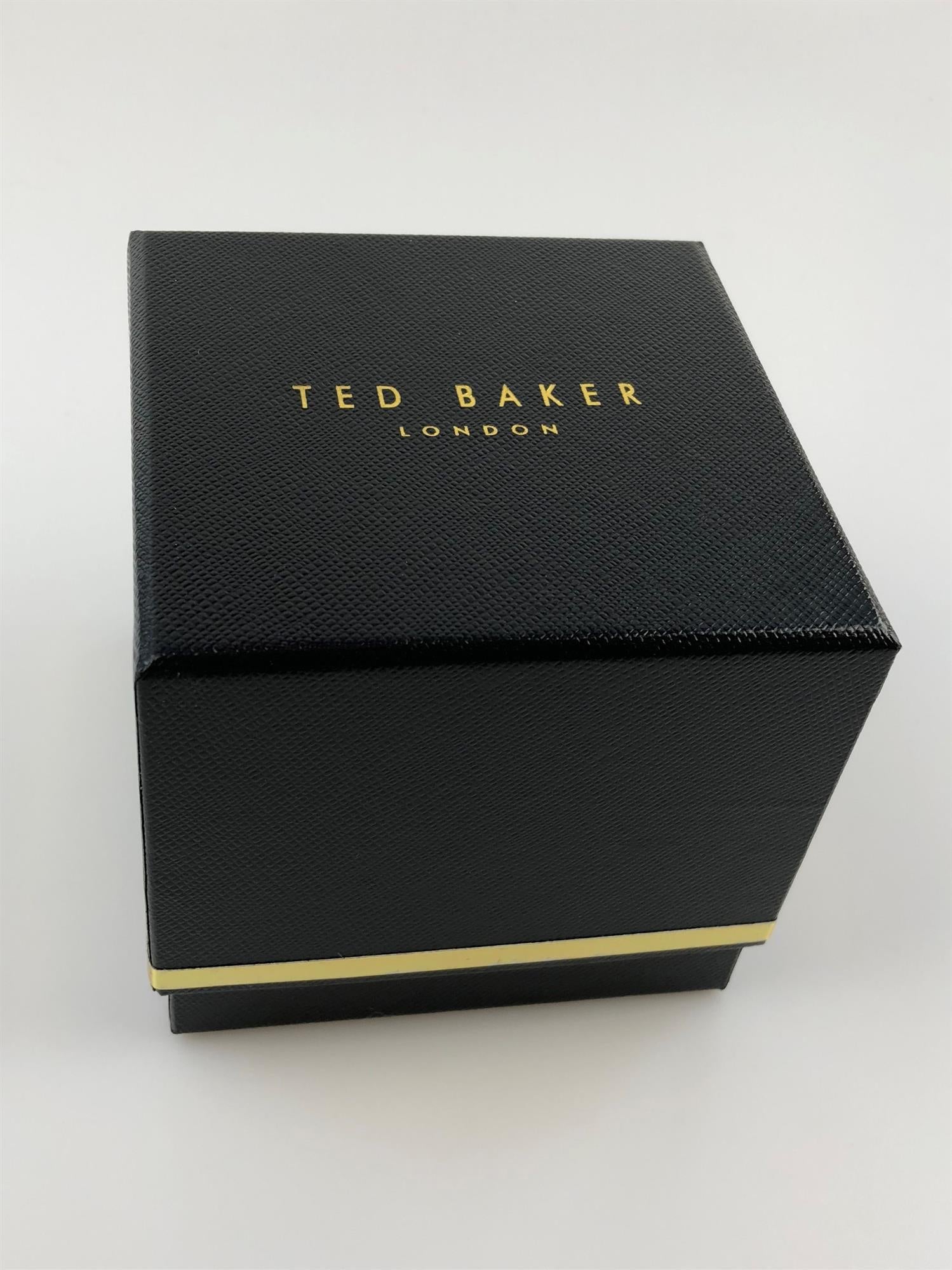 Ted Baker Connor Blue Dial Black Mesh Bracelet Men's Watch TE15062008