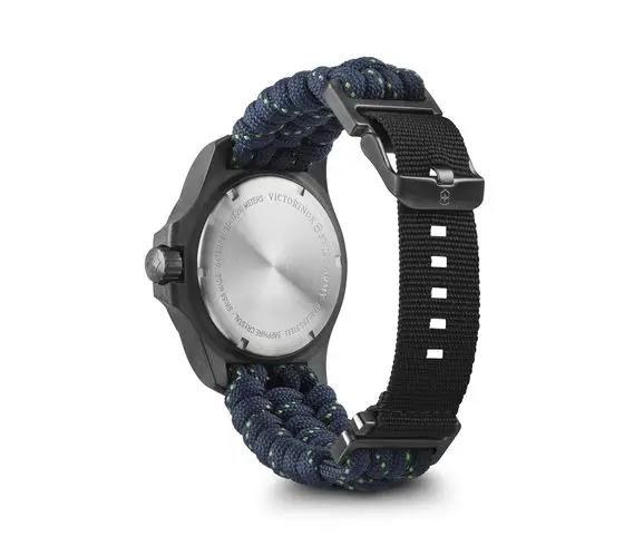 Victorinox I.N.O.X Grey Carbon Case Space Tested Super Luminova Men's Watch Set 241860