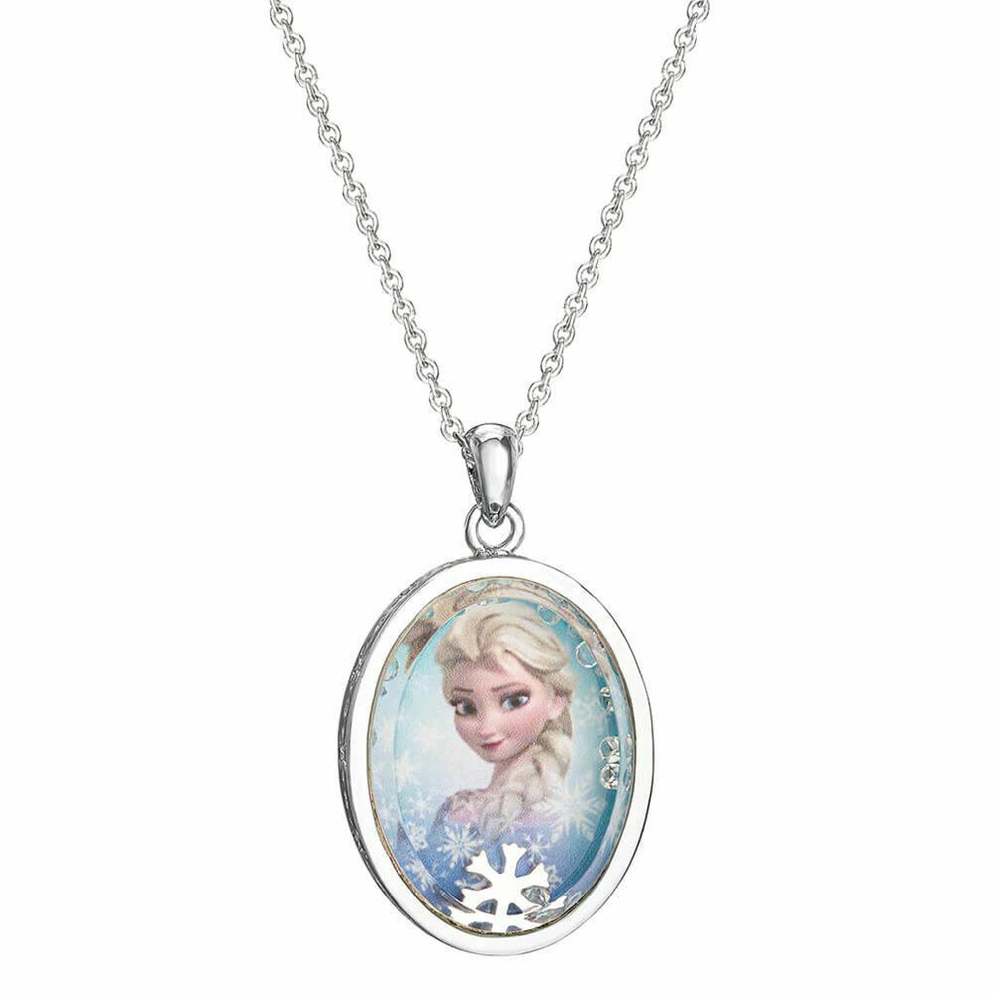 Disney Frozen Elsa Girls Necklace CF00266SL-B
