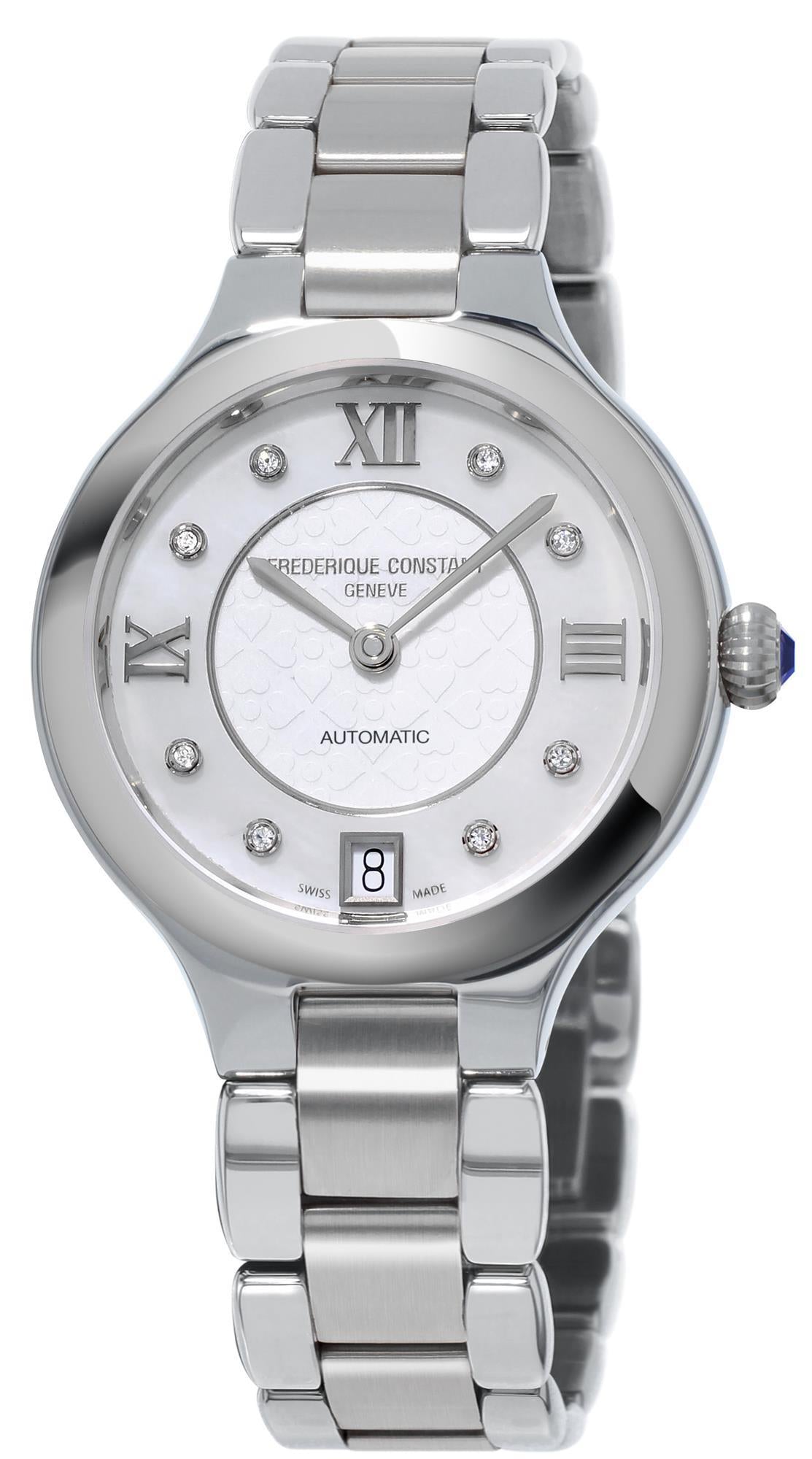 Frederique Constant Classics Delight Stainless Steel Ladies Watch (Damaged Box) FC-306WHD3ER6B