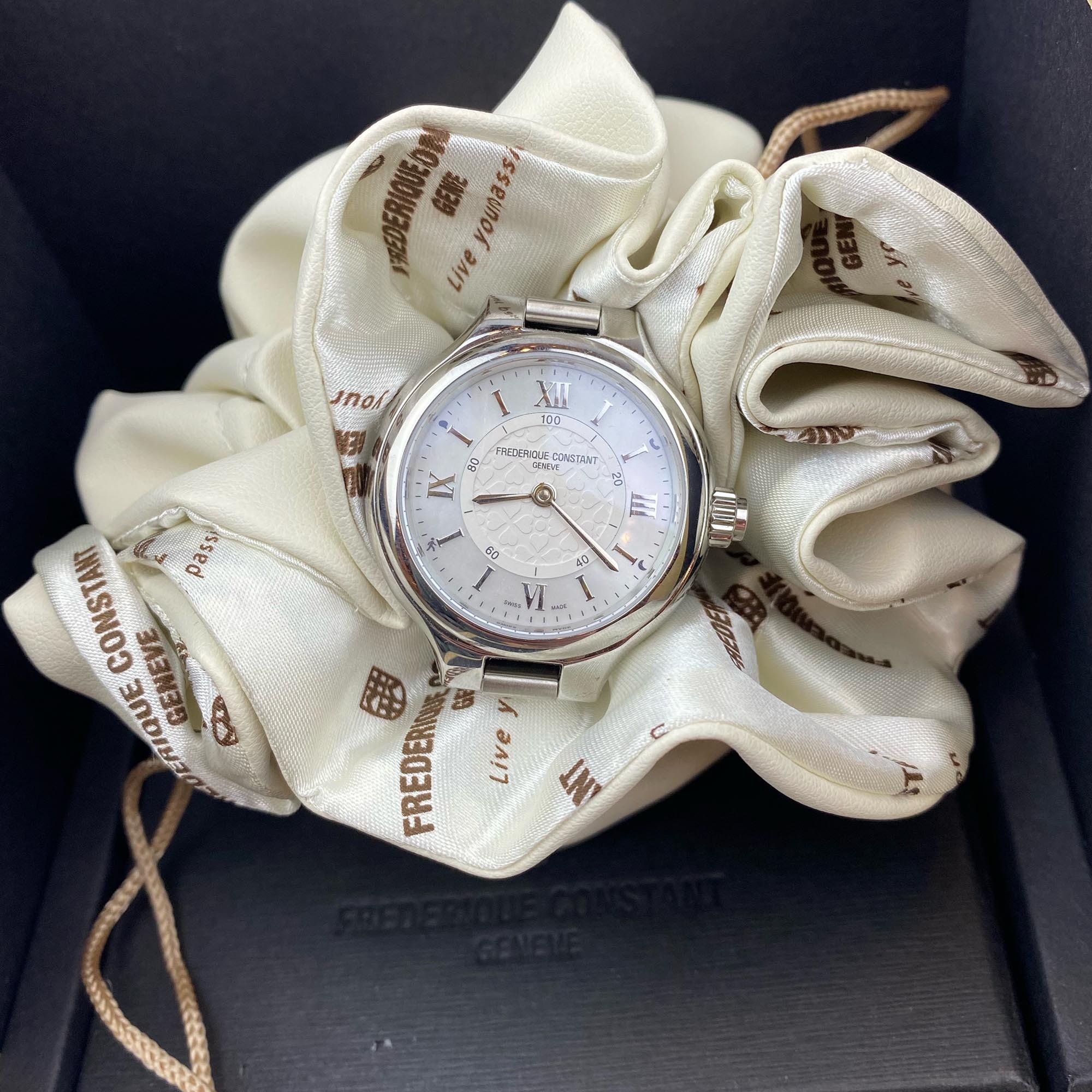 Frederique Constant Classics Delight Stainless Steel Ladies Watch (Damaged Box) FC-306WHD3ER6B